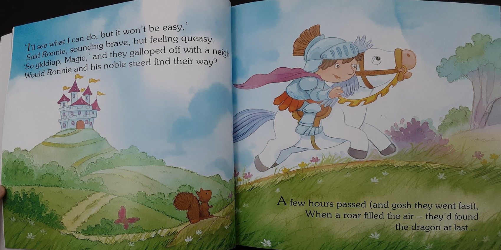 หนังสือนิทานปกอ่อน** 🍅🍓LITTLE RONNIE AND MAGIC THE HORSE