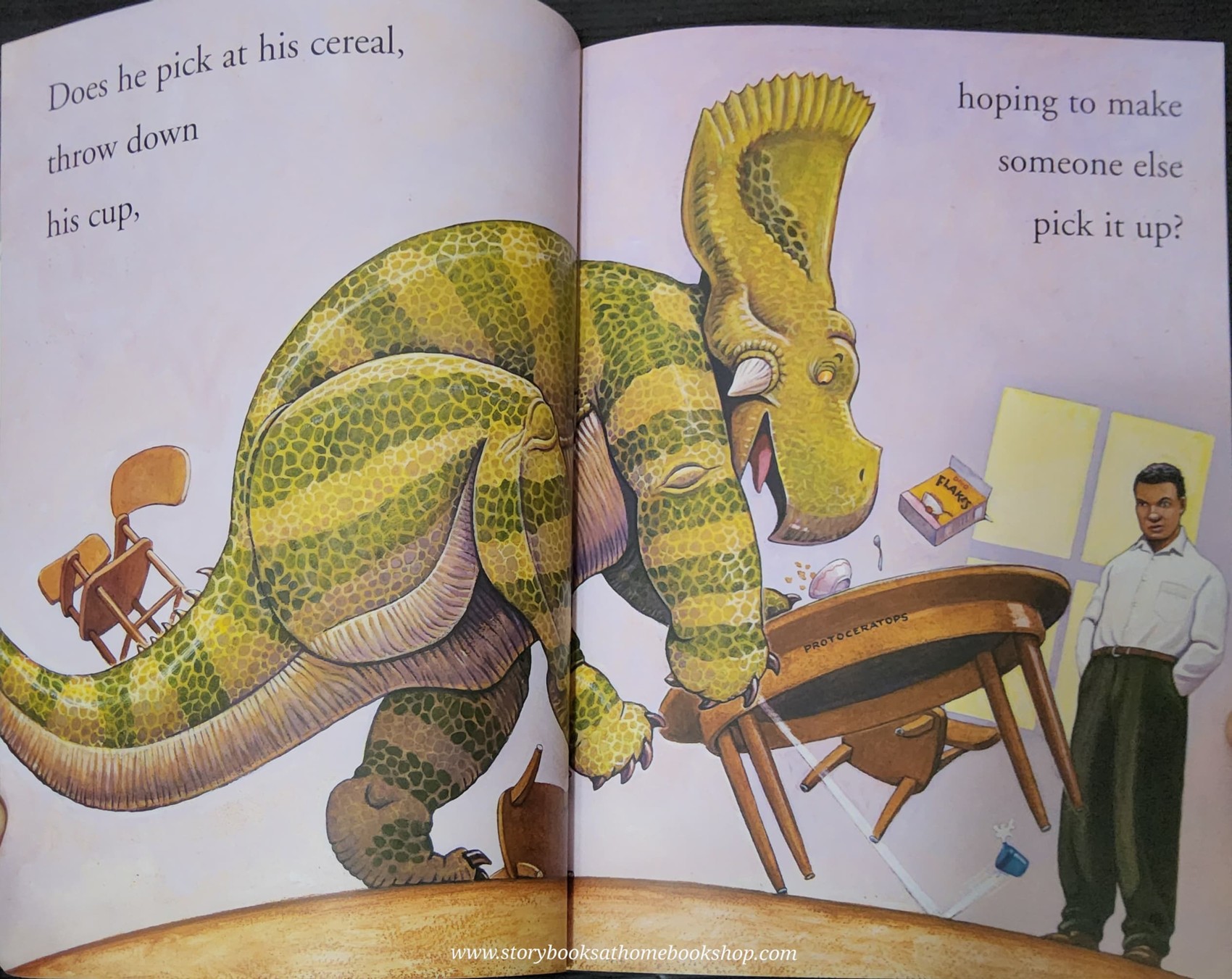 หนังสือนิทานปกอ่อน** 🍅🍓HOW DO DINOSAURS EAT THEIR FOOD?
