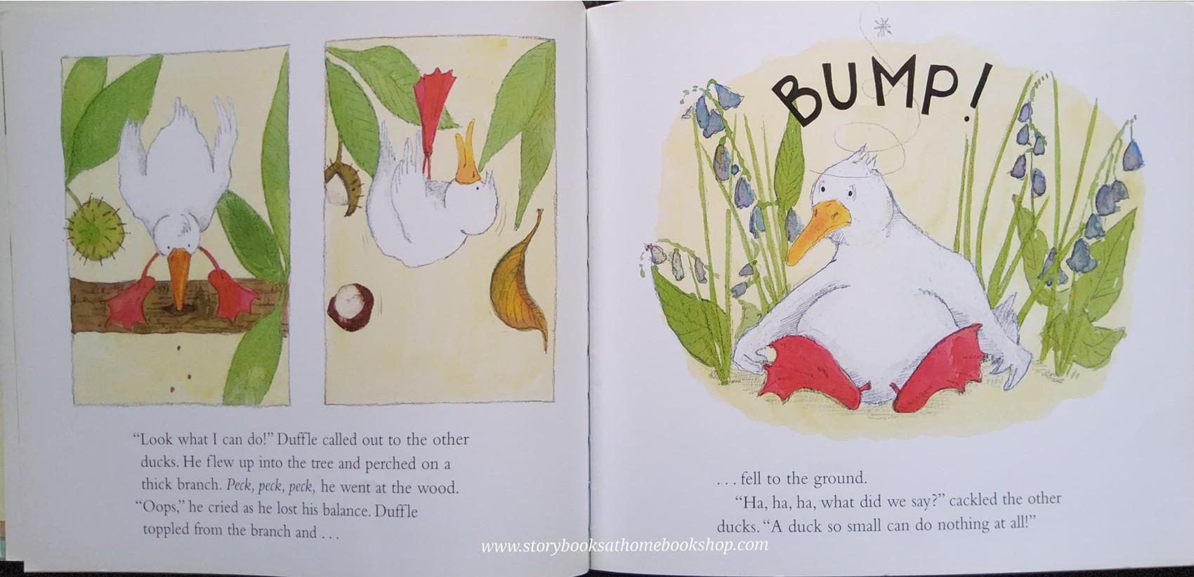 หนังสือนิทานปกอ่อน** 🍓🍓A DUCK SO SMALL BY AH BENJAMIN