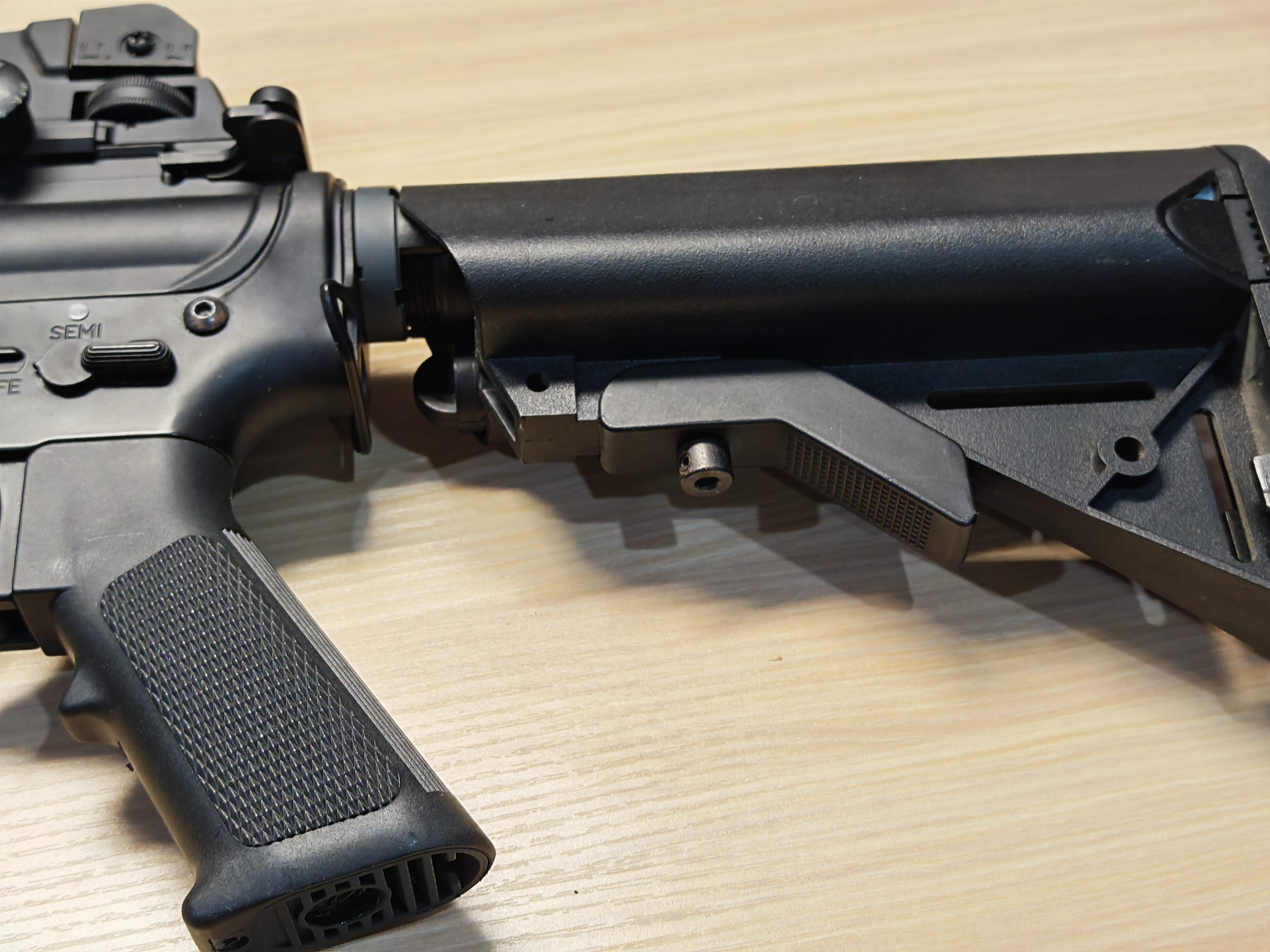 E&C 701 Colt M4A1 บอดี้โลหะ เรียกมือ1 ยังได้ AEG BB Gun บีบีกัน Airsoft Gun ปืนอัดลม ปืนยาวไฟฟ้า มือสอง