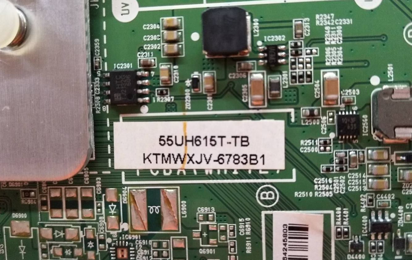 เมนบอร์ดLG อะไหล่แท้/มือสองพร้อมใช้งาน ใช้กับรุ่น 55UH615T-TB.BTDWLJV 55UH615T-TB.BTMWLJV 55UH615T-TB.BTWWLJV 55UH615T-TB.KTMWXJV