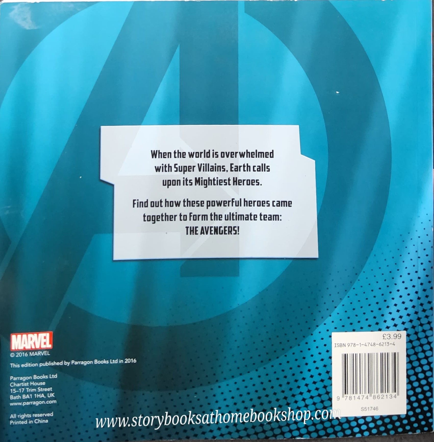 หนังสือนิทานปกอ่อน ** 🍅🍓MARVEL THE AVENGERS BEGINNERS