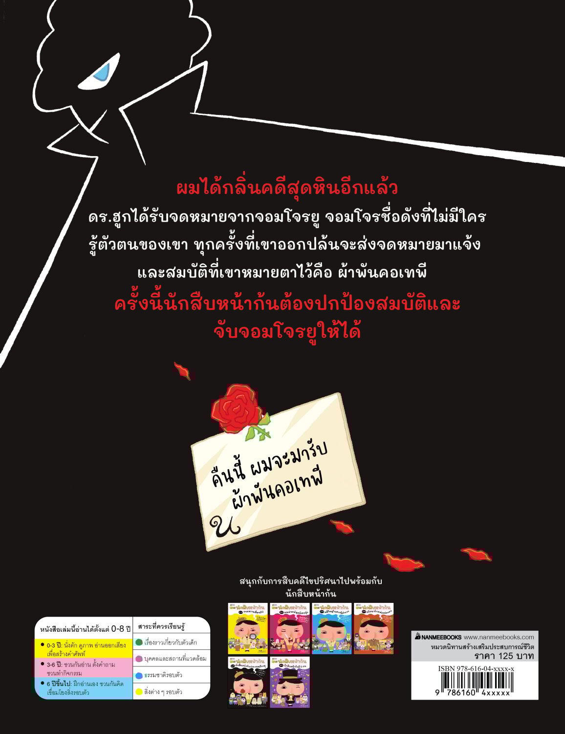 [NEW ARRIVAL](หนังสือใหม่) นักสืบหน้าก้น ตอน นักสืบหน้าก้นปะทะจอมโจรยู