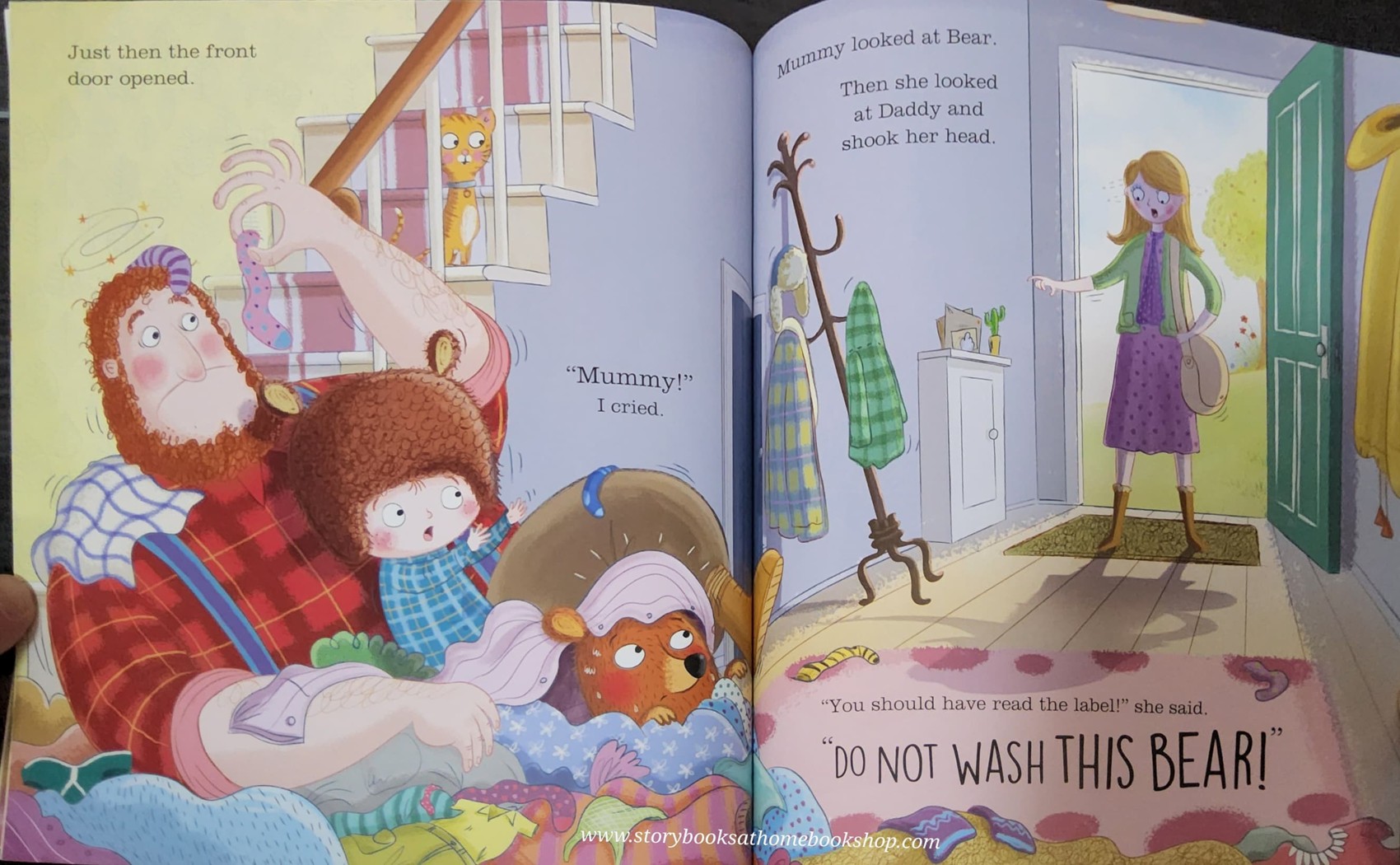 หนังสือนิทานปกอ่อน** ♥️DO NOT WASH THIS BEAR