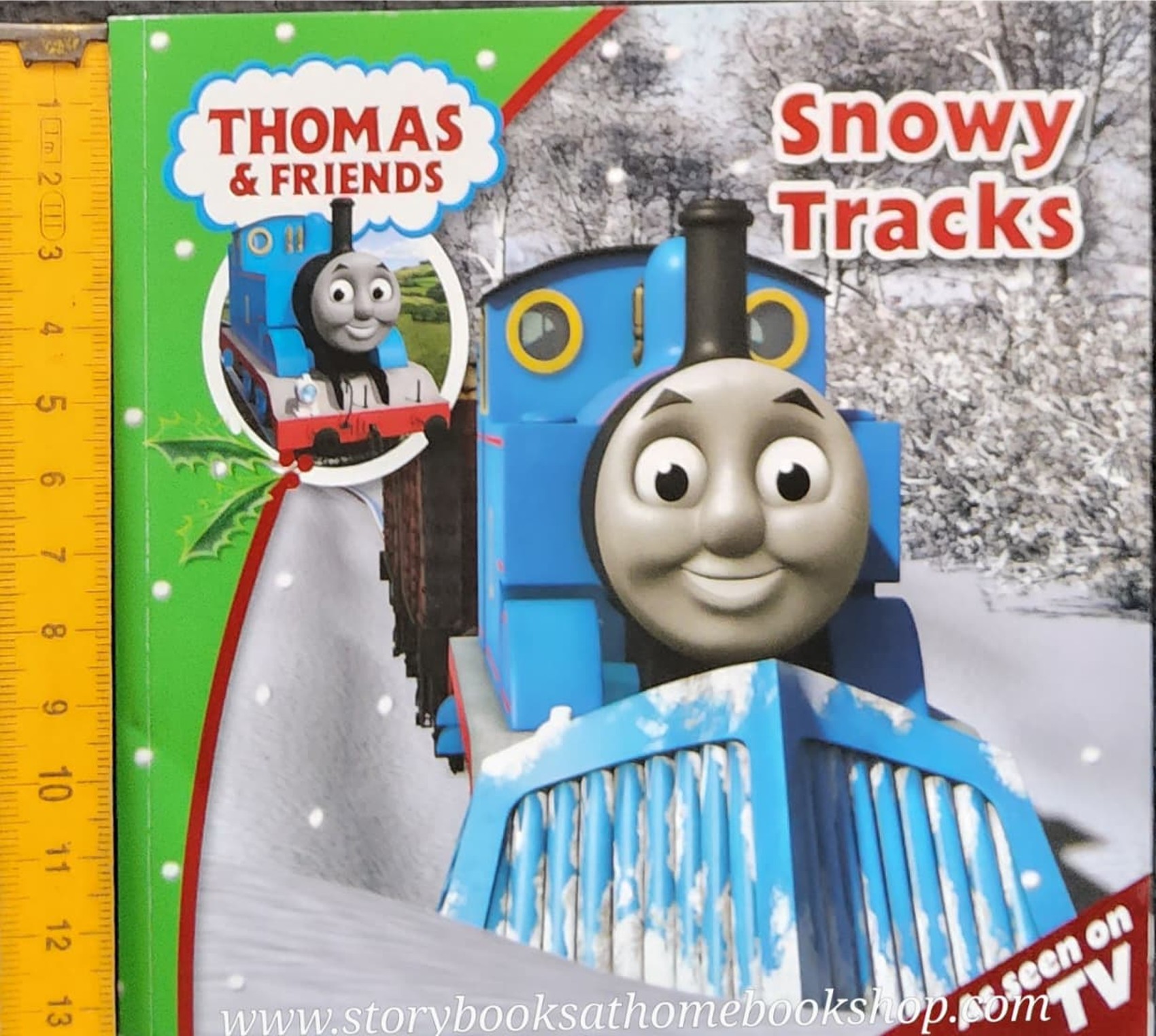 SMALL BOOK** **หนังสือนิทานปกอ่อน** 🍅🍓THOMAS&FRIENDS: SNOWY TRACKS
