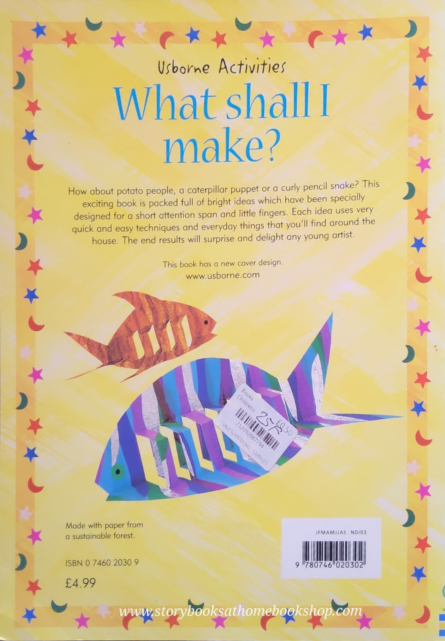 ACTIVITIES BOOK** ð
ðUSBORNE ACTIVITIES:WHAT SHALL MAKE