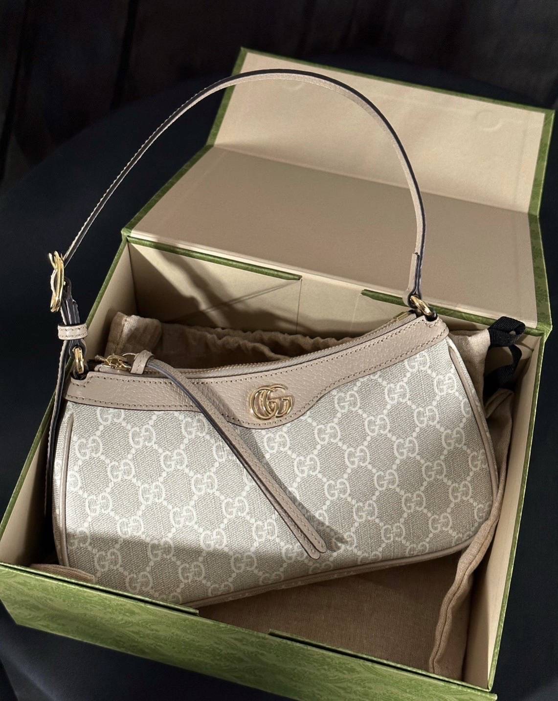 พร้อมส่ง New Gucci ophidia W25cm x H15cm x D8cm