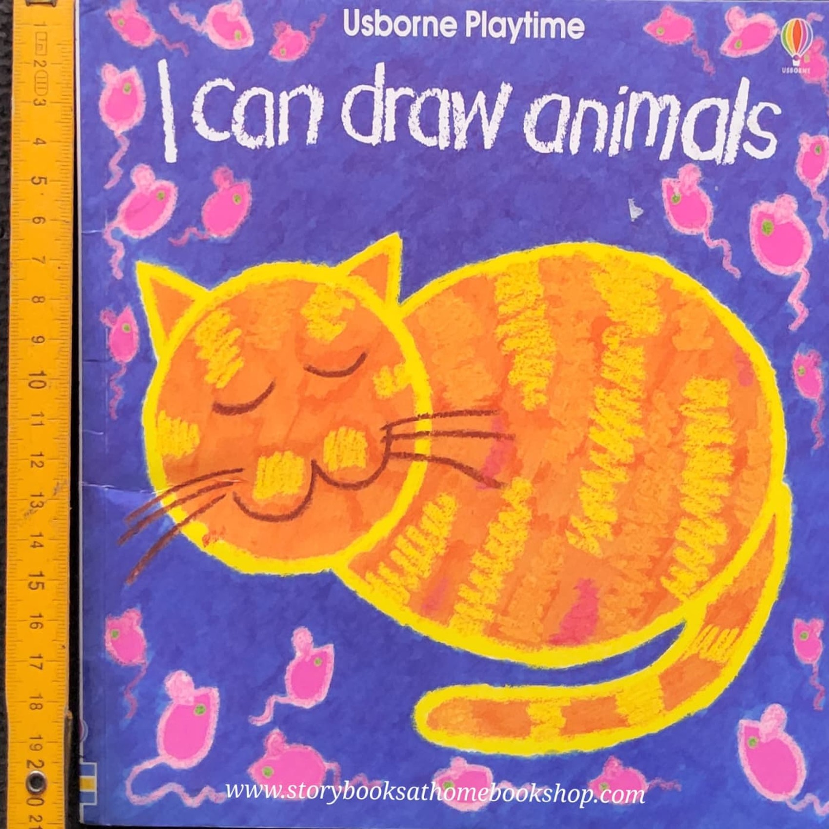 DRAWING BOOK** 🍅🍓USBORNE PLAYTIME I CAN DRAW ANIMALS