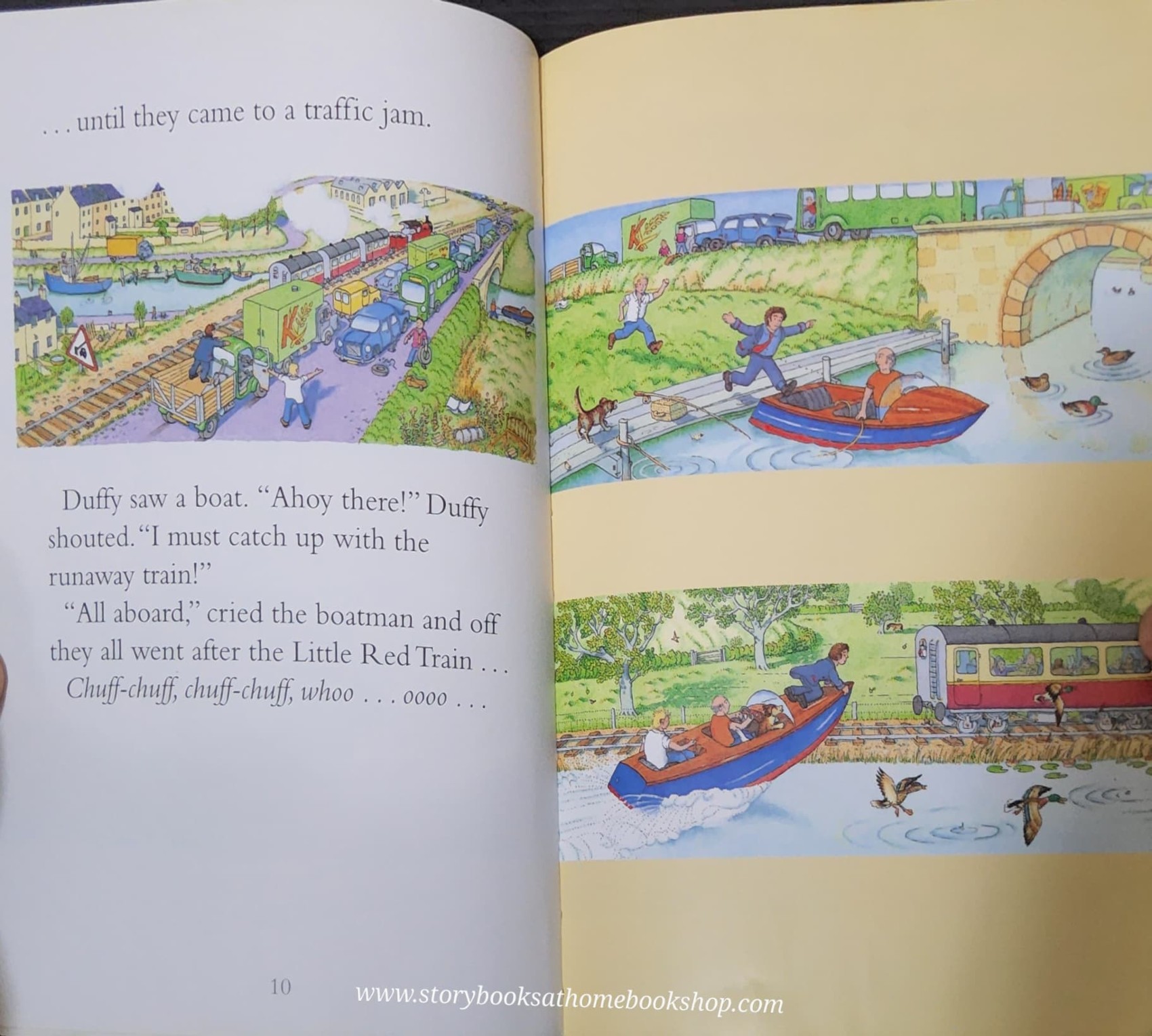 หนังสือนิทานปกอ่อน ** 🍅🍓LITTLE RED TRAIN RUNAWAY TRAIN