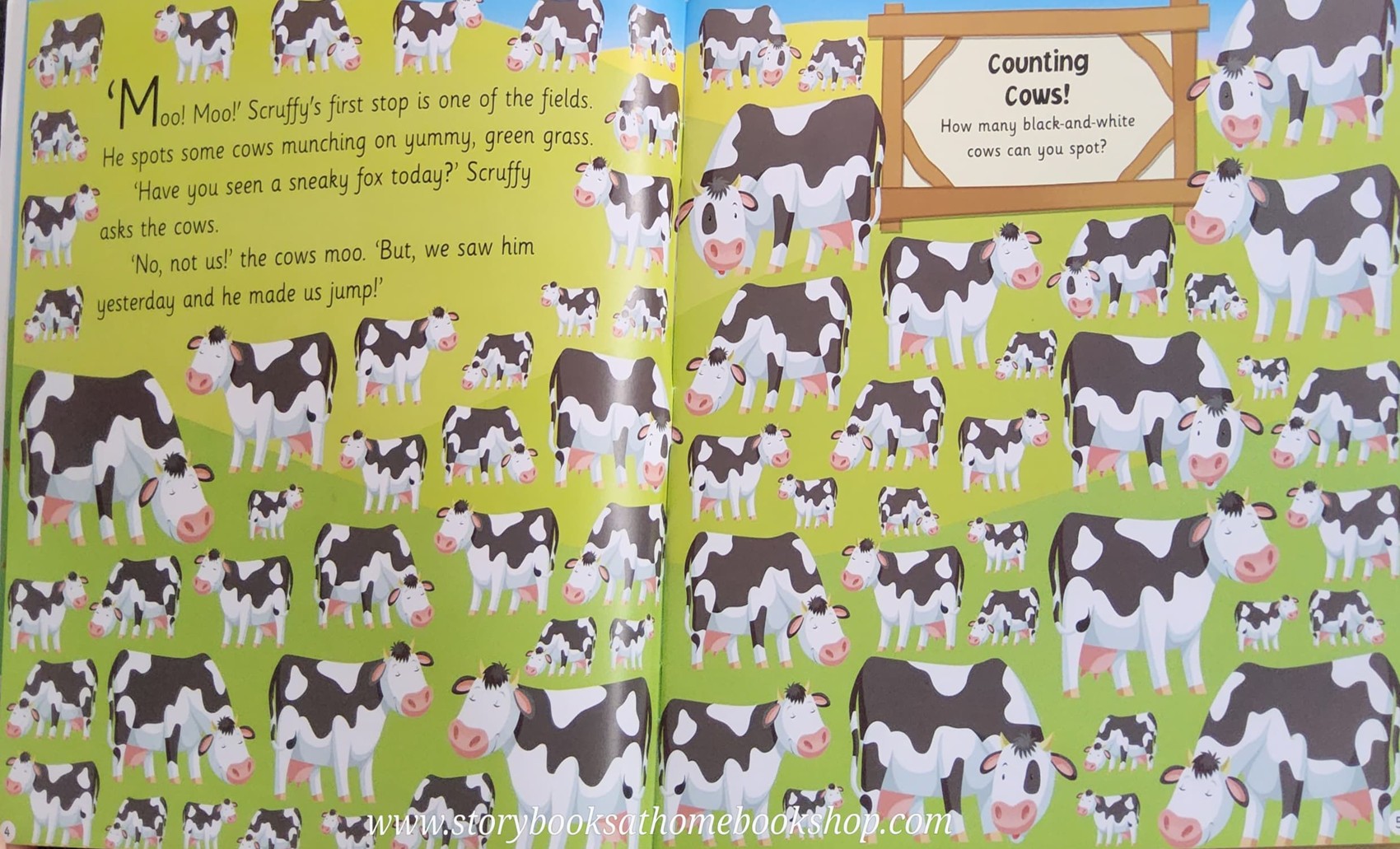 หนังสือนิทานปกอ่อน** 🍅SUNNYDALE FARM A STICKER STORY ACTIVITY BOOK♥️