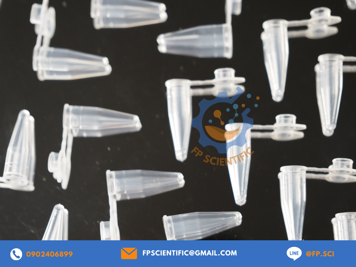 หลอดไมโครเซนติฟิว Micro Centrifuge PCR 0.2ml (บรรจุ 500pc/pk)