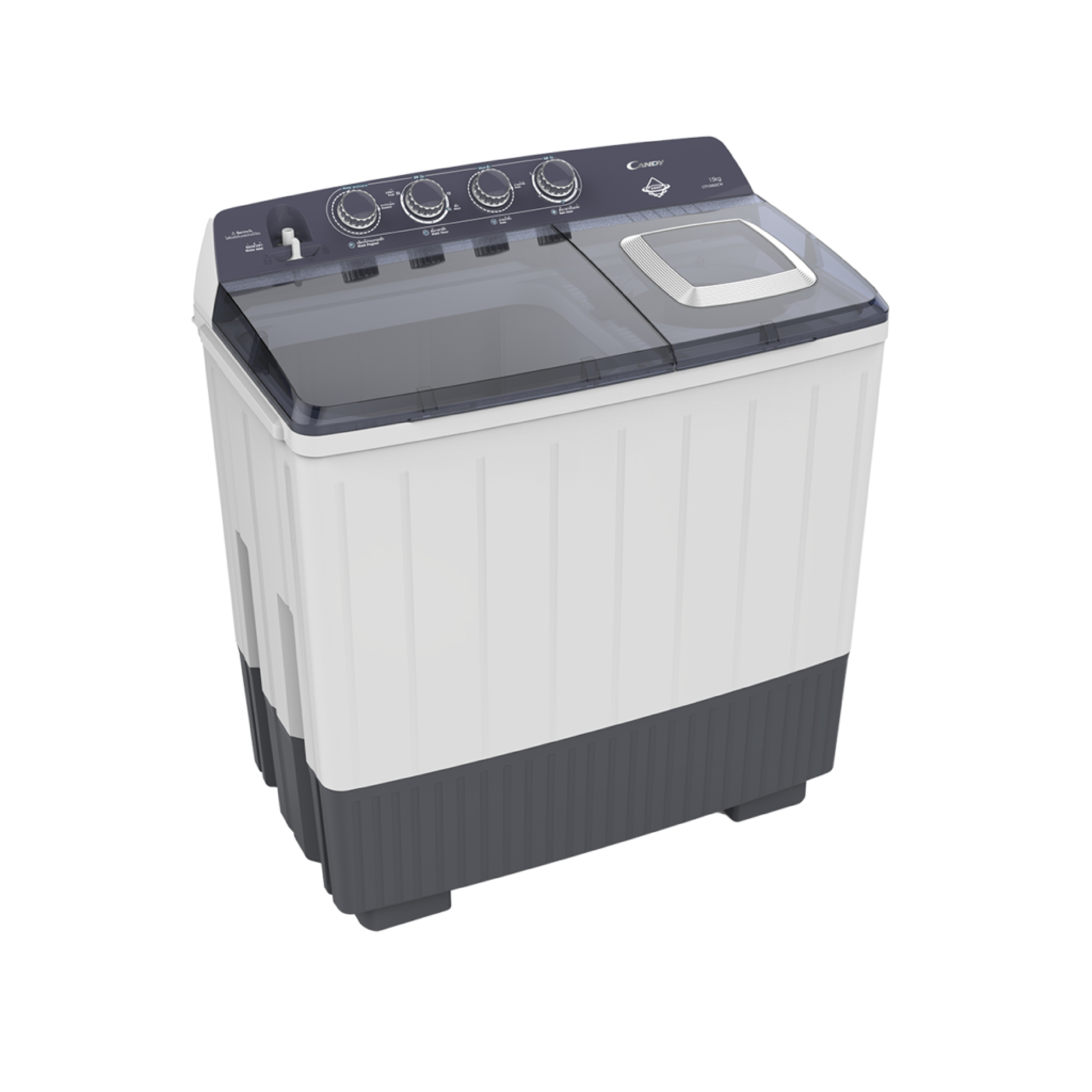 เครื่องซักผ้า 2 ถัง กึ่งอัตโนมัติ ความจุ 7.5 kg CANDY รุ่น CTT75Q2CW