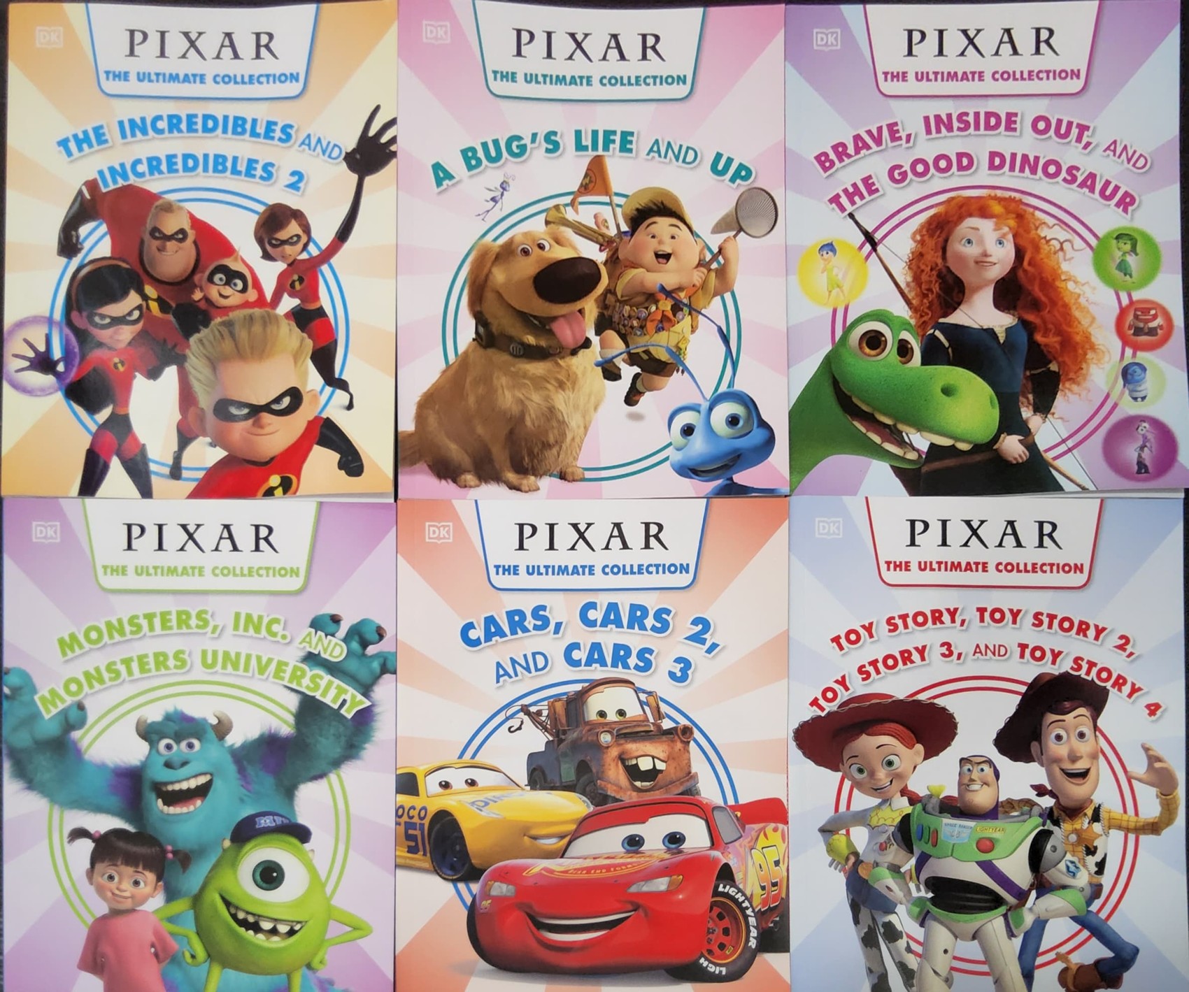 หนังสือนิทานปกอ่อน** 🍅🍅PIXAR THE ULTIMATE COLLECTION 6 BOOKS
