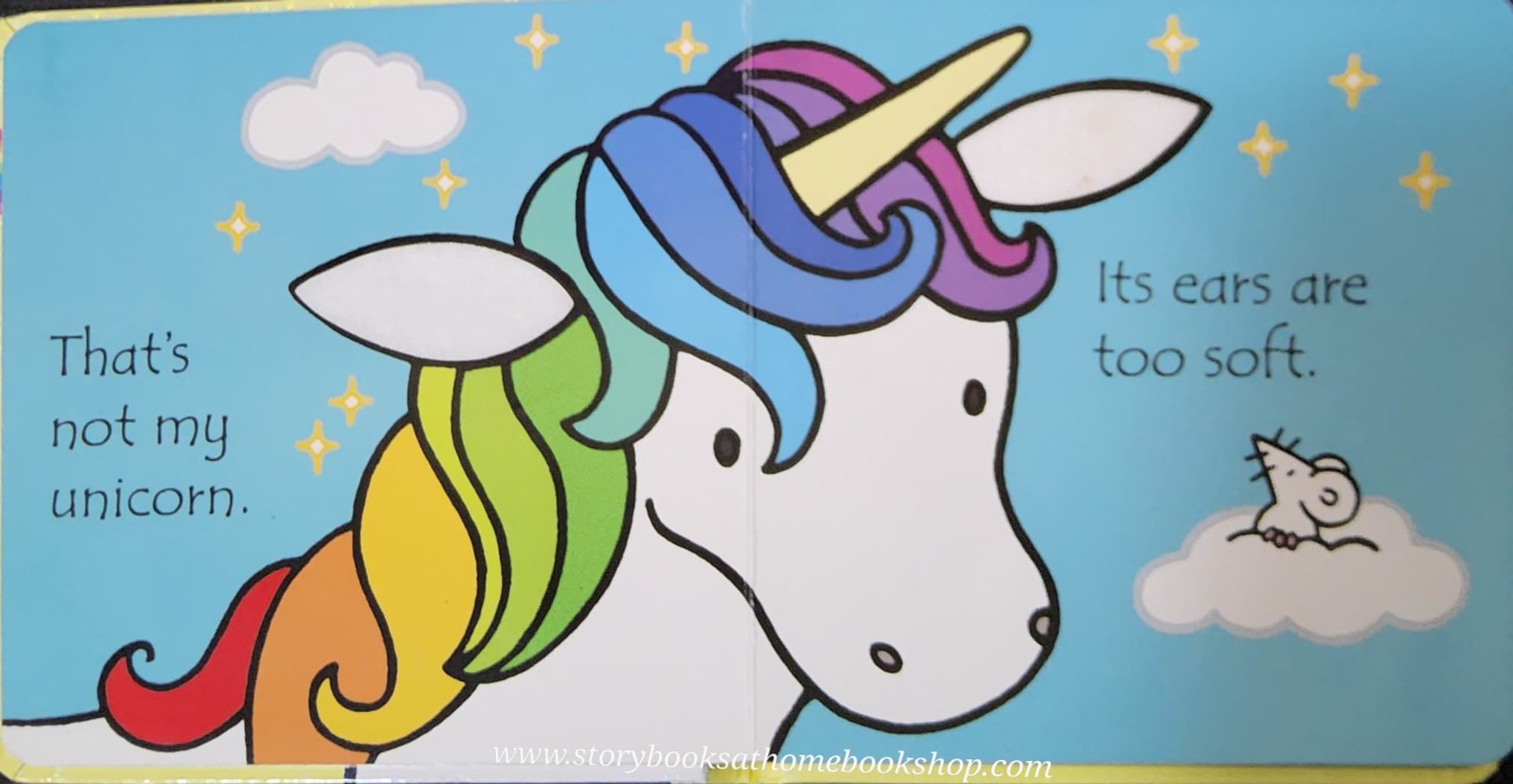 TOUCH AND FEEL BOARD BOOK** 🍅🍅THAT'S NOT MY UNICORN...