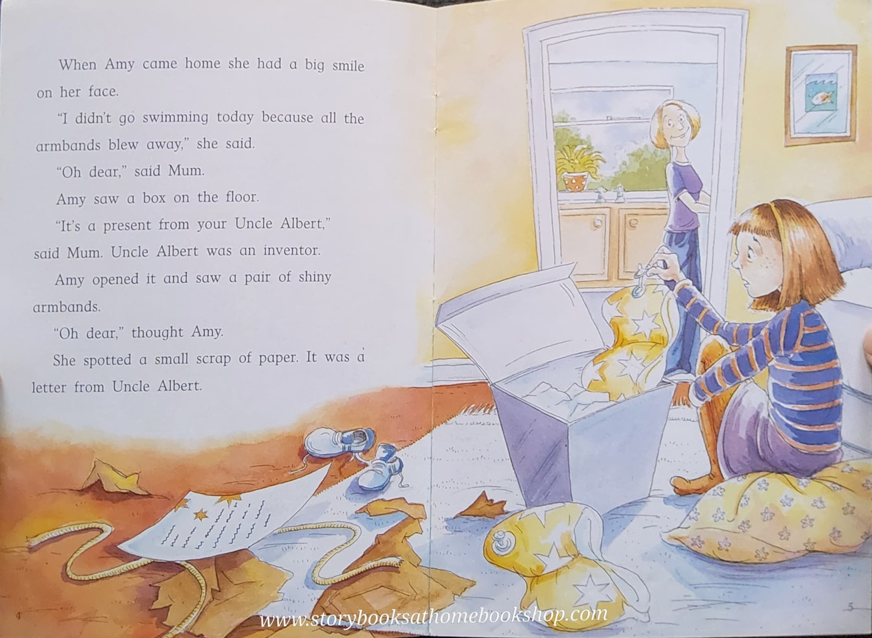 หนังสือนิทานปกอ่อน** 🍅AMY'S ARMBANDS BY ALAN DAPRE