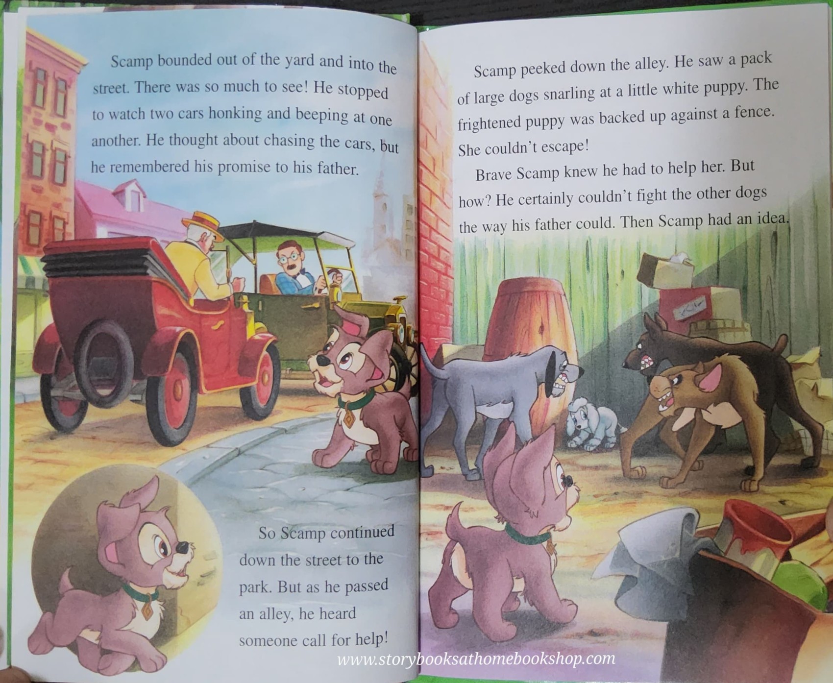 หนังสือนิทานปกแข็ง ** 🍅🍓DISNEY OUR HERO,SCAMP