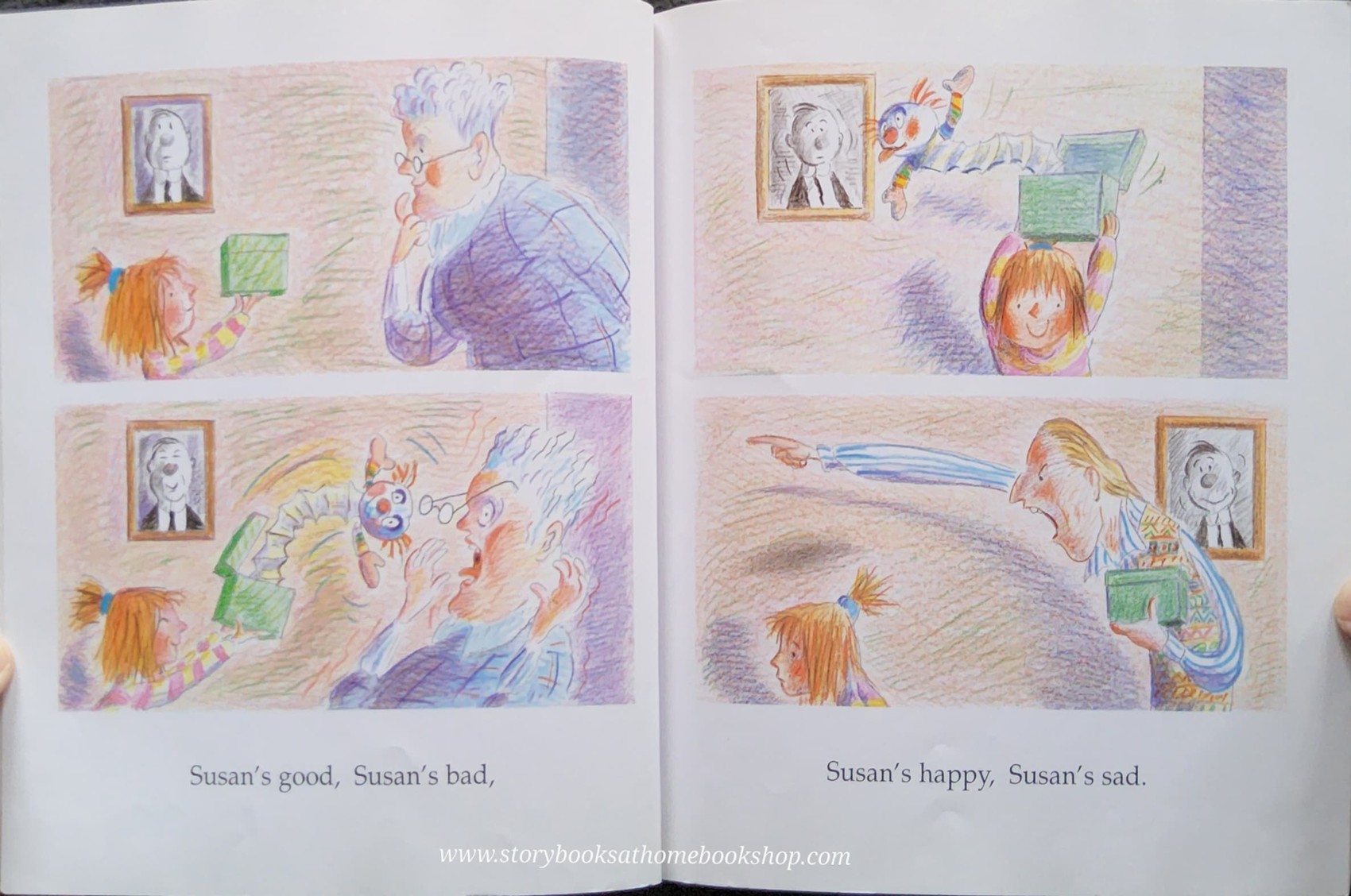 หนังสือนิทานปกอ่อน ** 🍅🍓 SUSAN LAUGHS BY JEANNE WILLIS AND TONY ROSS