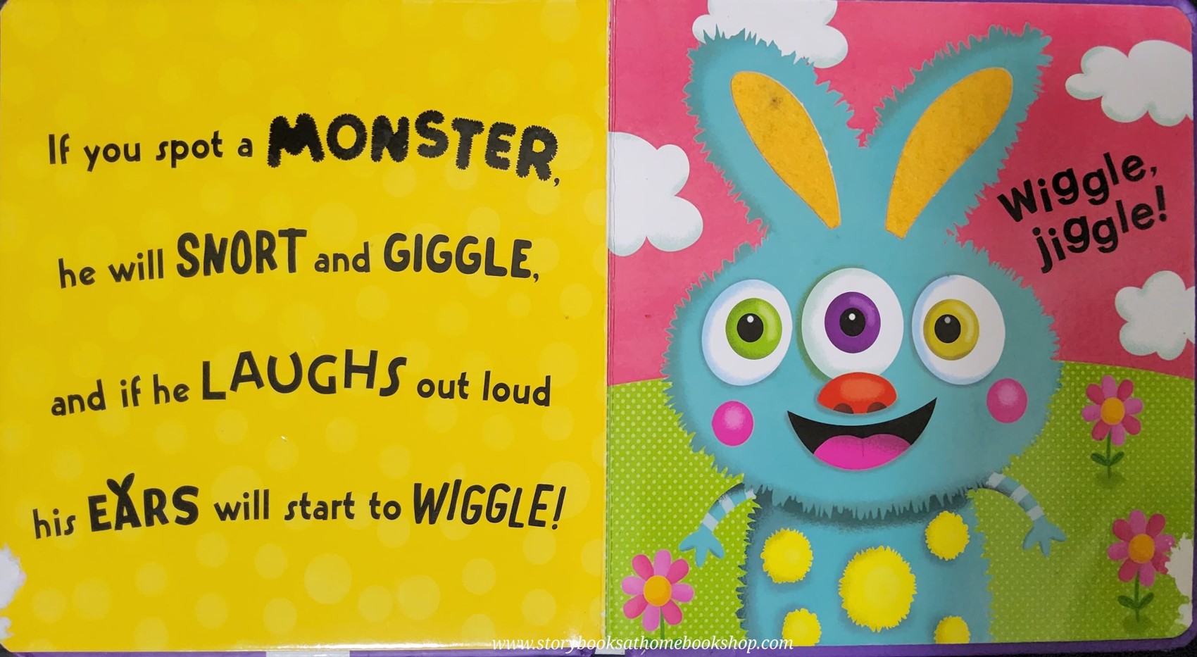 TOUCH AND FEEL BOARD BOOK ** 🍅🍅SQUISHY SQUASHY MONSTERS