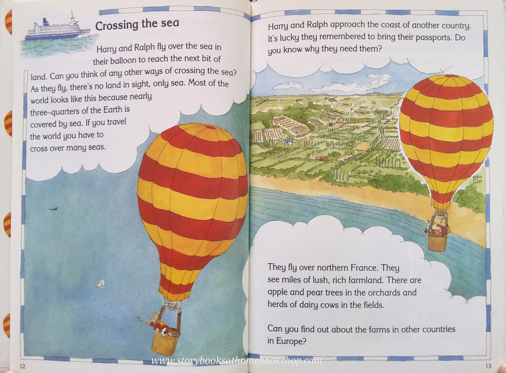 หนังสือนิทานปกแข็ง** 🍅🍅ROUNDABOUTS OUR GLOBE, OUR WORLD