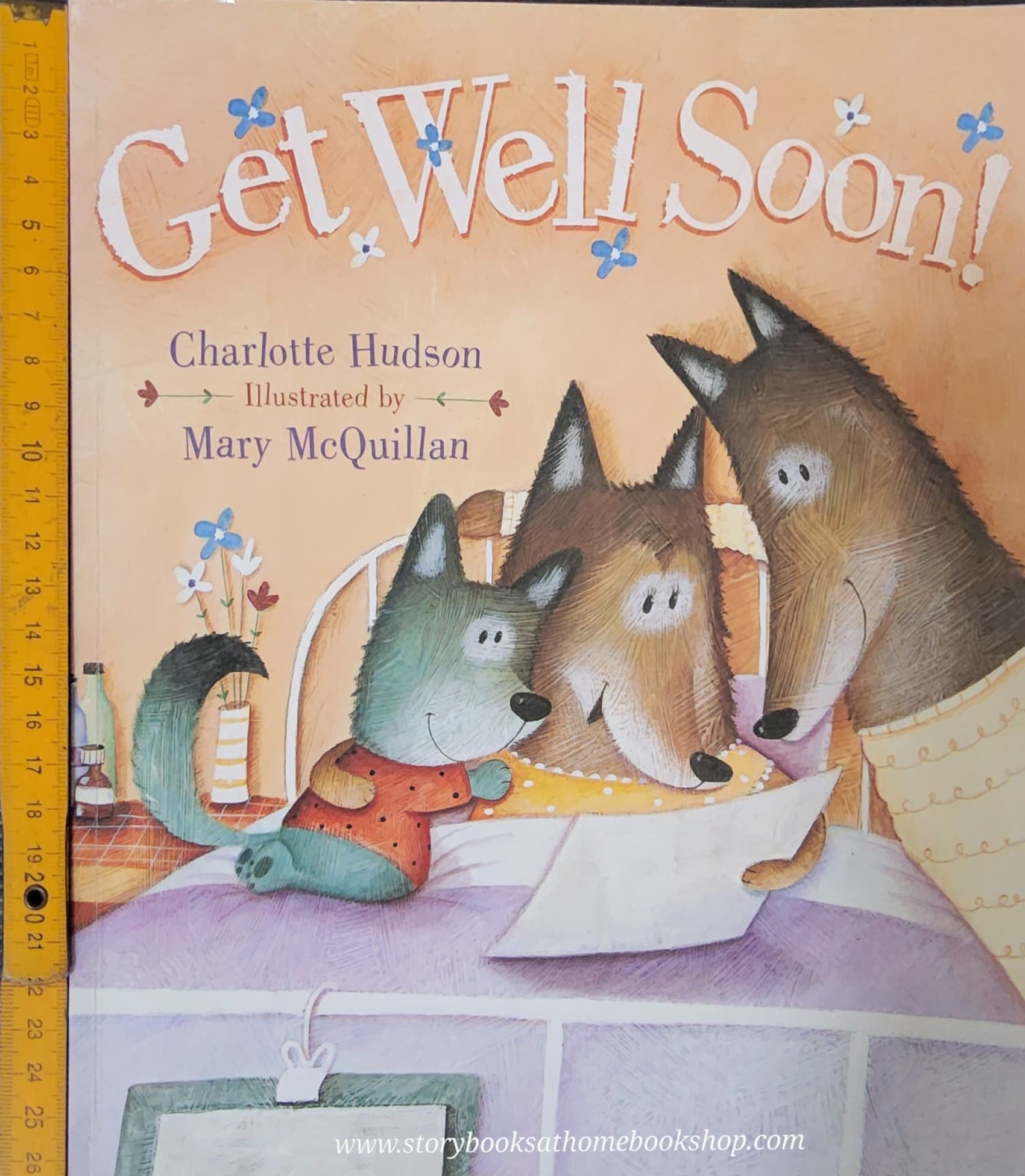 หนังสือนิทานปกอ่อน** 🍅🍓GET WELL SOON! BY CHARLOTTE HUDSON