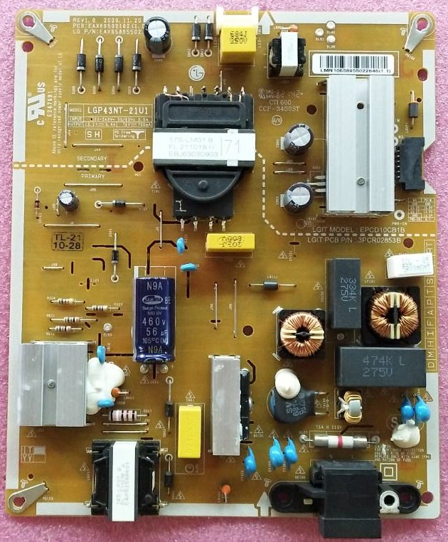 ซัพพลายทีวีแอลจี LG มือสองพร้อมใช้งาน พาร์ท EAY65895567 EAY65895502 EAY65895501 ใช้ได้กับรุ่นที่ระบุด้านล่าง