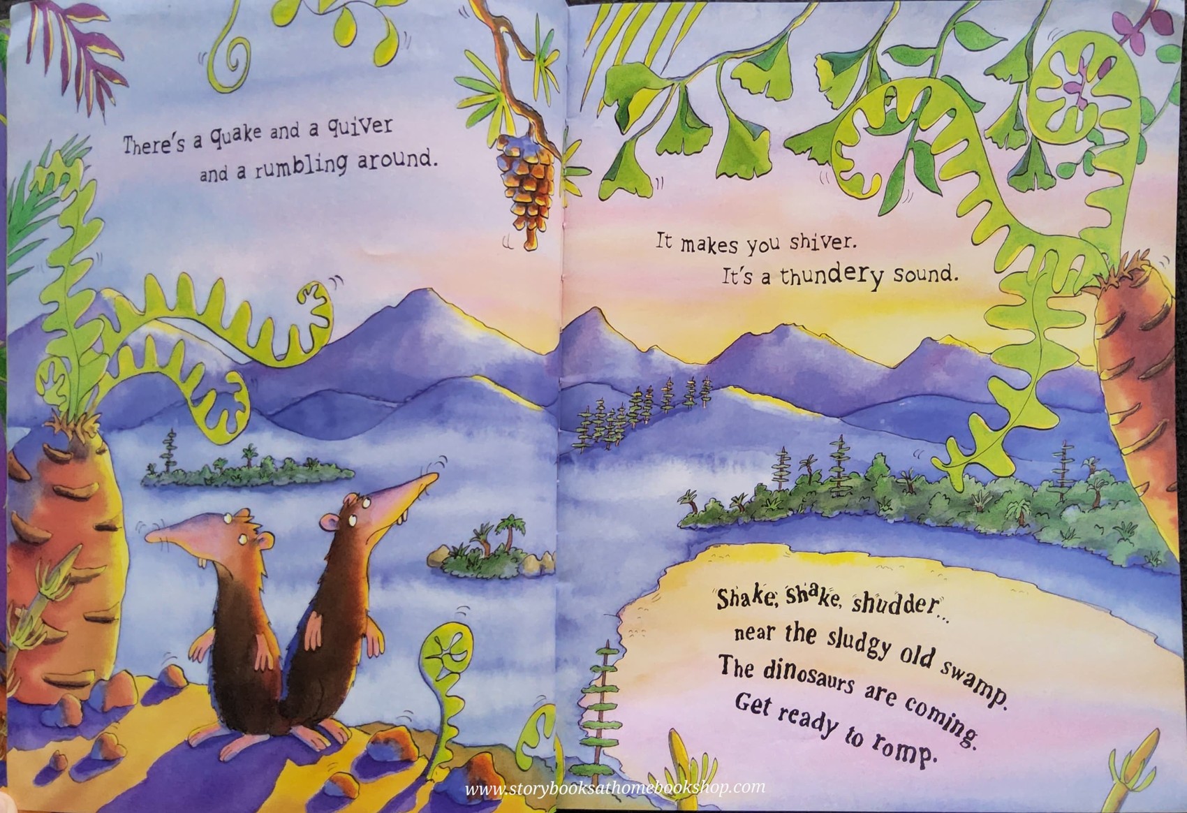 หนังสือนิทานปกอ่อน ** 🍅🍓 BUMPUS JUMPUS DINOSAURUMPUS!