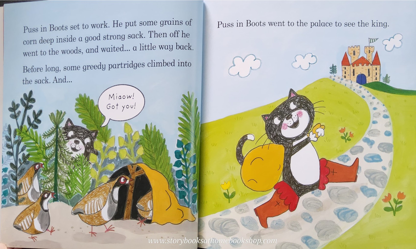 หนังสือนิทานปกอ่อน** 🍅🍓Puss in Boots