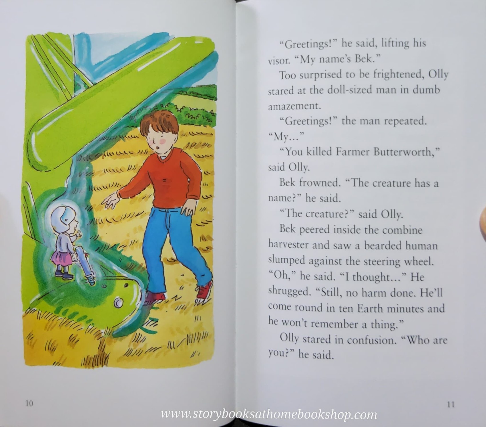 หนังสือนิทานปกอ่อน** ♥️ALIEN BEK BY PAUL STEWART