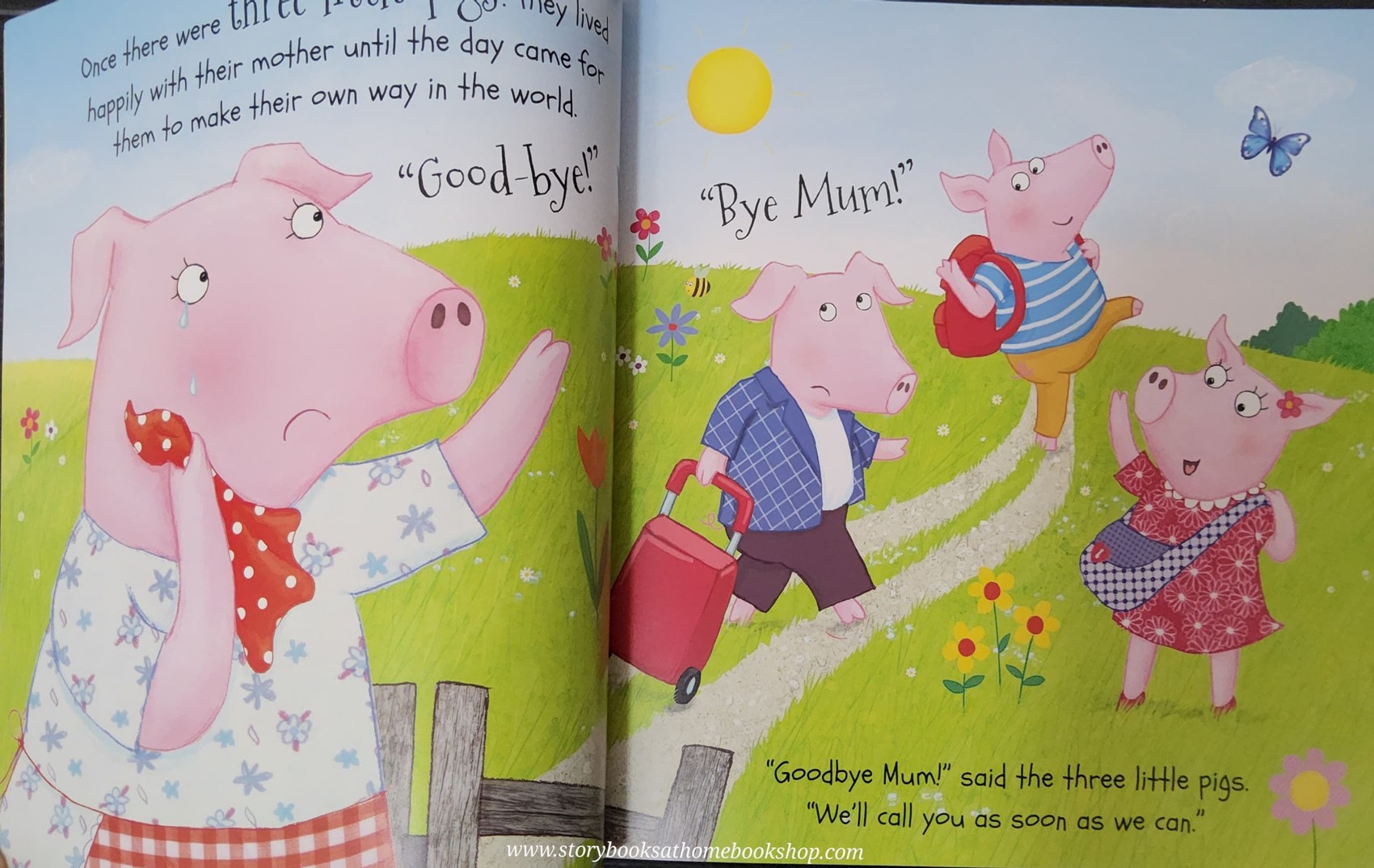 หนังสือนิทานปกอ่อน** 🍅🍓MY FAIRYTALE TIME: THE THREE LITTLE PIGS