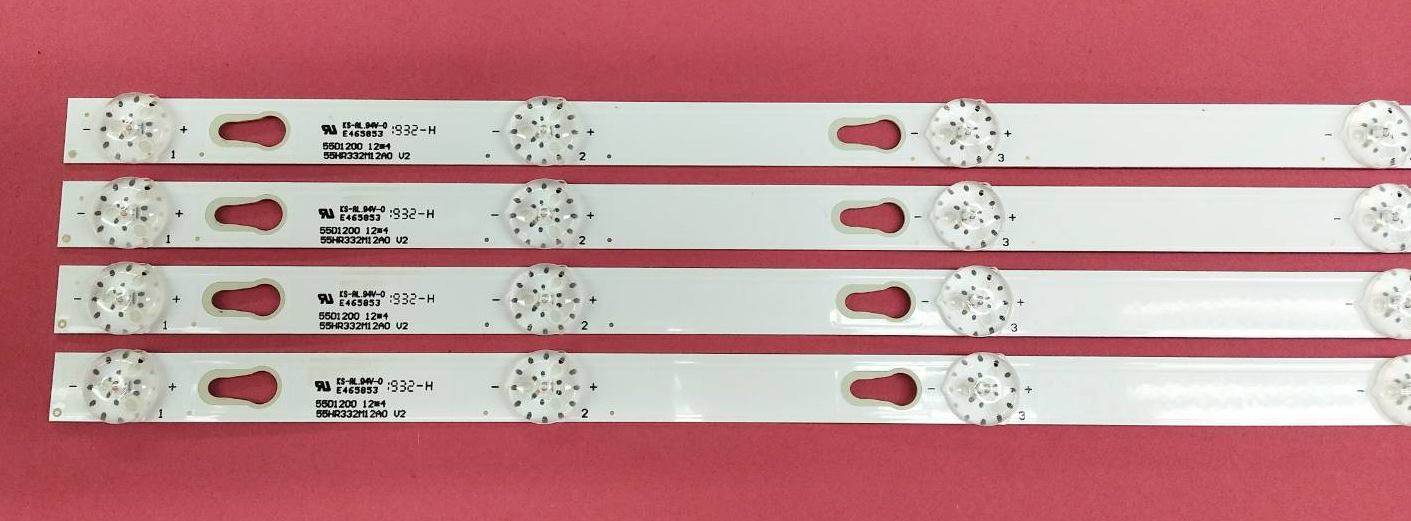 หลอดแบ็คไลท์ ACONATIC (อะโคเนติค) ของแท้ถอดจากเครื่อง รุ่น55RS541AN