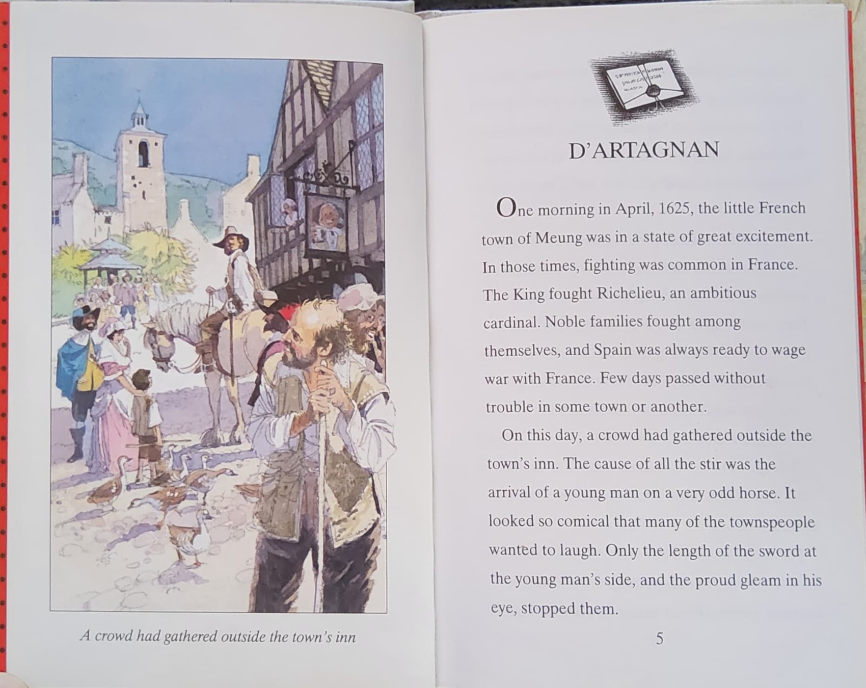 หนังสือนิทานปกแข็ง** 🍅🍓LADYBIRD CLASSIC: THE THREE MUSKETEERS