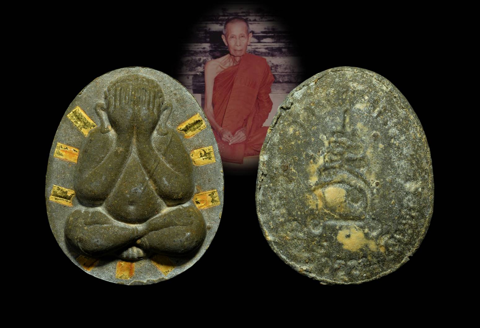 พระปิดตา รุ่นแรก วัดชัยมงคล ปี 22 (หลวงปู่โต๊ะ เสก) ตะกรุดทองคำ