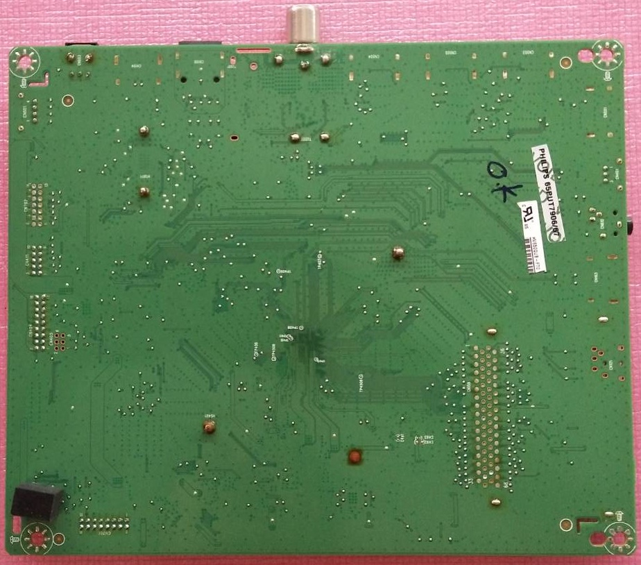 เมนบอร์ดทีวีฟิลลิปส์ PHILIPS อะไหล่แท้#มือสองพร้อมใช้งาน รุ่น 65PUT7906/67 พาร์ท715GB868-M0B-B05-004Y จอHV650QUB-F70