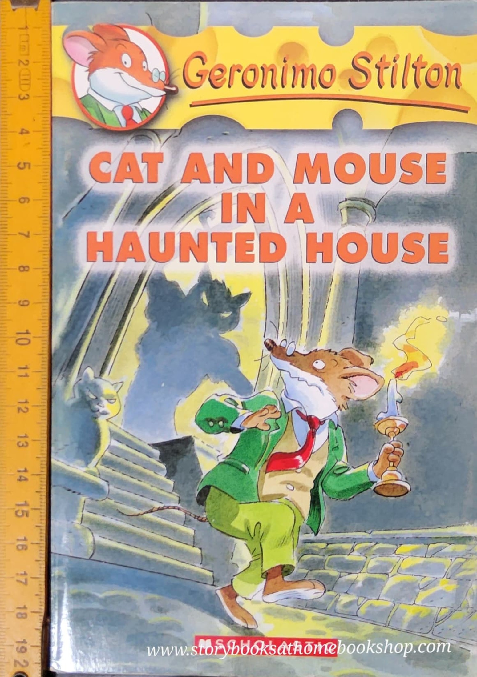 หนังสือนิทานปกอ่อน ** 🍅🍓GERONIMO STILTON: CAT AND MOUSE IN A HAUNTED HOUSE