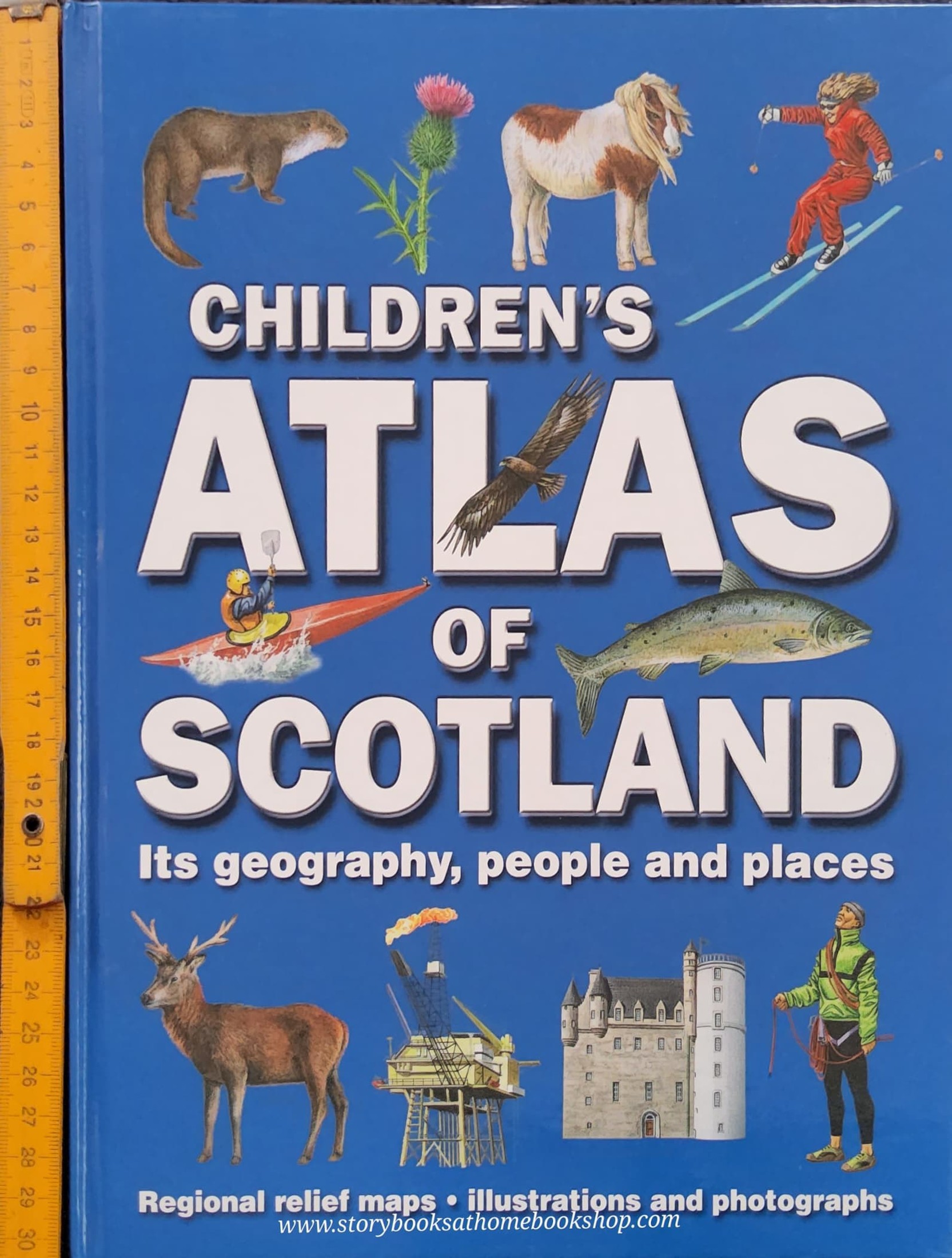 KNOWLEDGE BOOK** ♥️CHILDREN'S ATLAS OF SCOTLAND