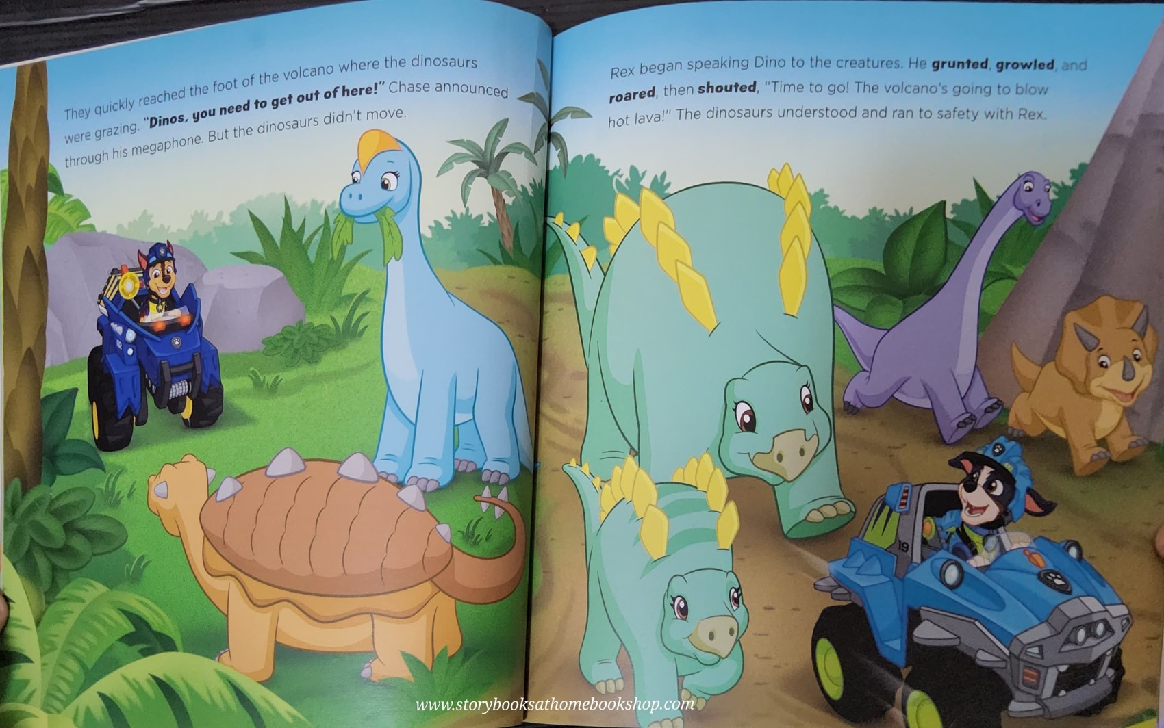 หนังสือนิทานปกอ่อน** 🍅🍅PAW PATROL:DINOSAUR RESCUE