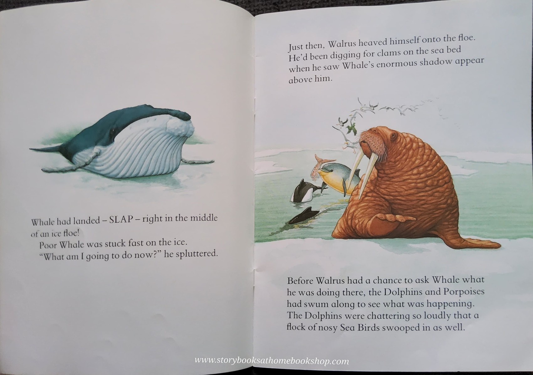 หนังสือนิทานปกอ่อน** 🍅🍓WHALE IS STUCK BY CHARLES FUGE AND KARAN HAYLES