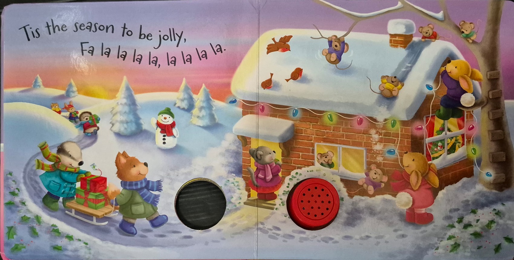 SOUND BOARD BOOK ** 🍅🍓DECK THE HALLS