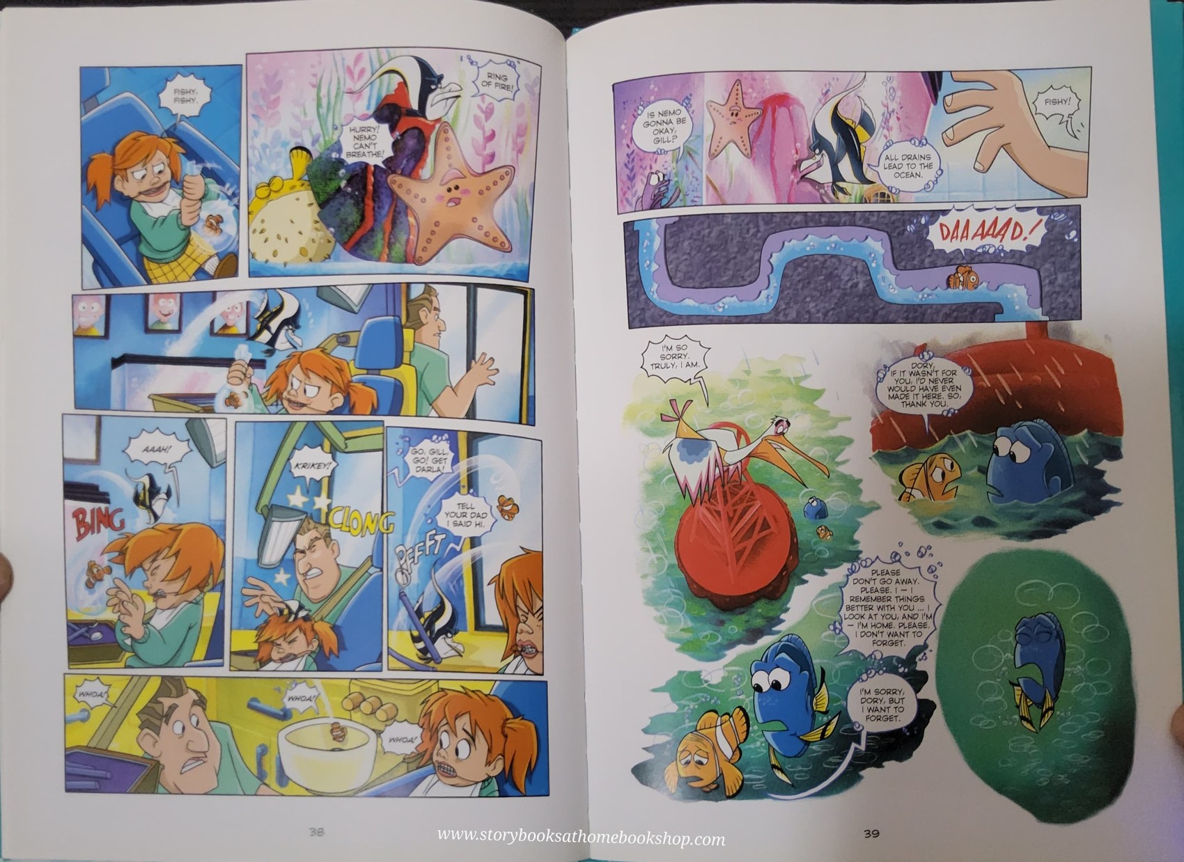 หนังสือนิทานปกแข็ง** 🍅🍓DISNEY PIXAR FINDING NEMO