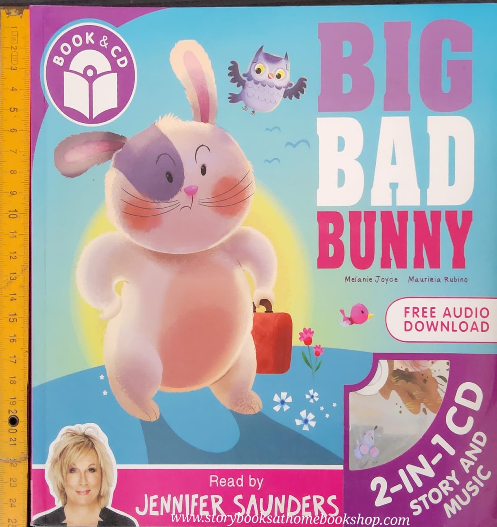 หนังสือนิทานปกอ่อน** 🍅🍅BIG BAD BUNNY WITH CD