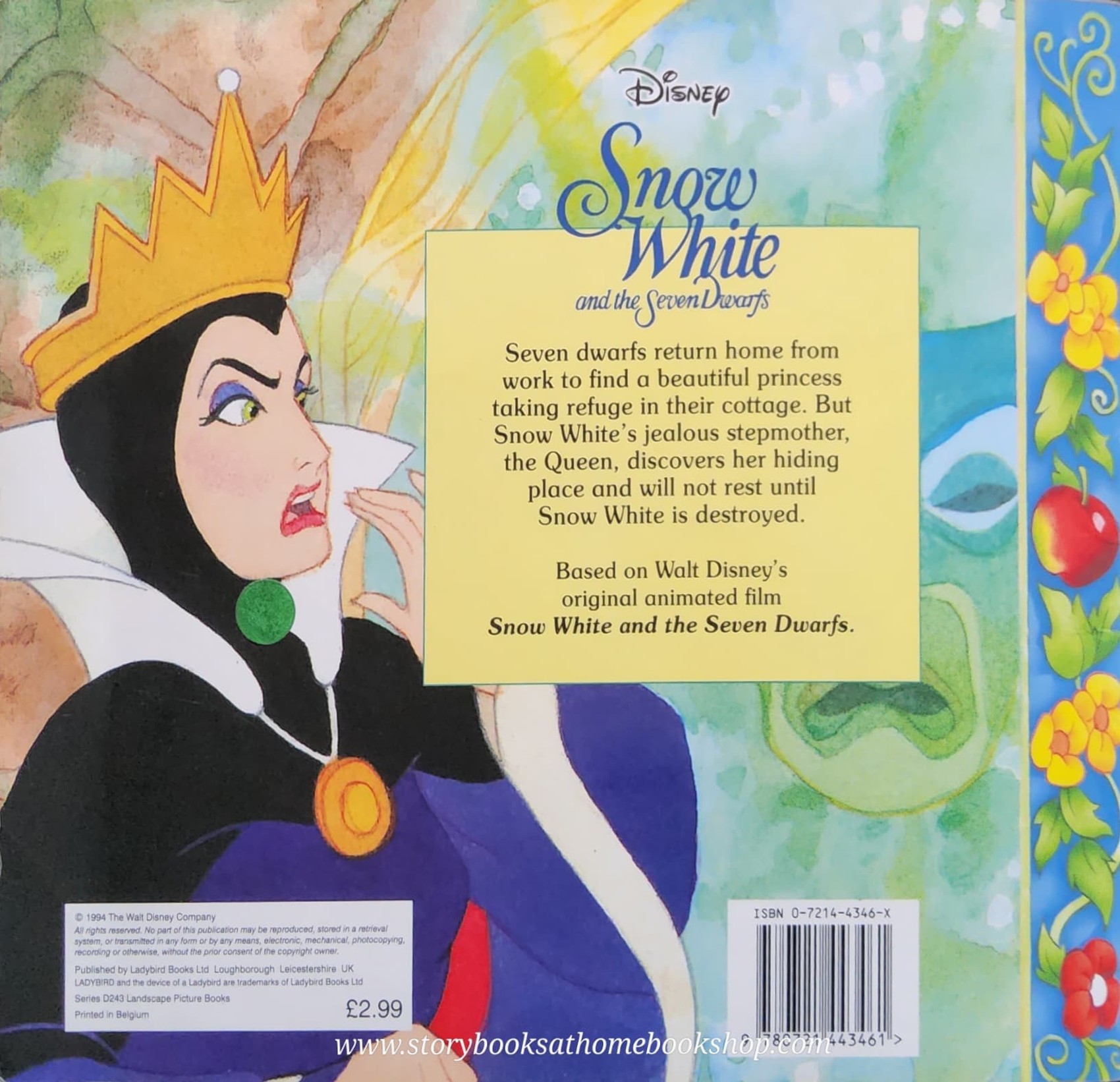 หนังสือนิทานปกอ่อน** 🍅🍓DISNEY SNOW WHITE AND THE SEVEN DWARFS
