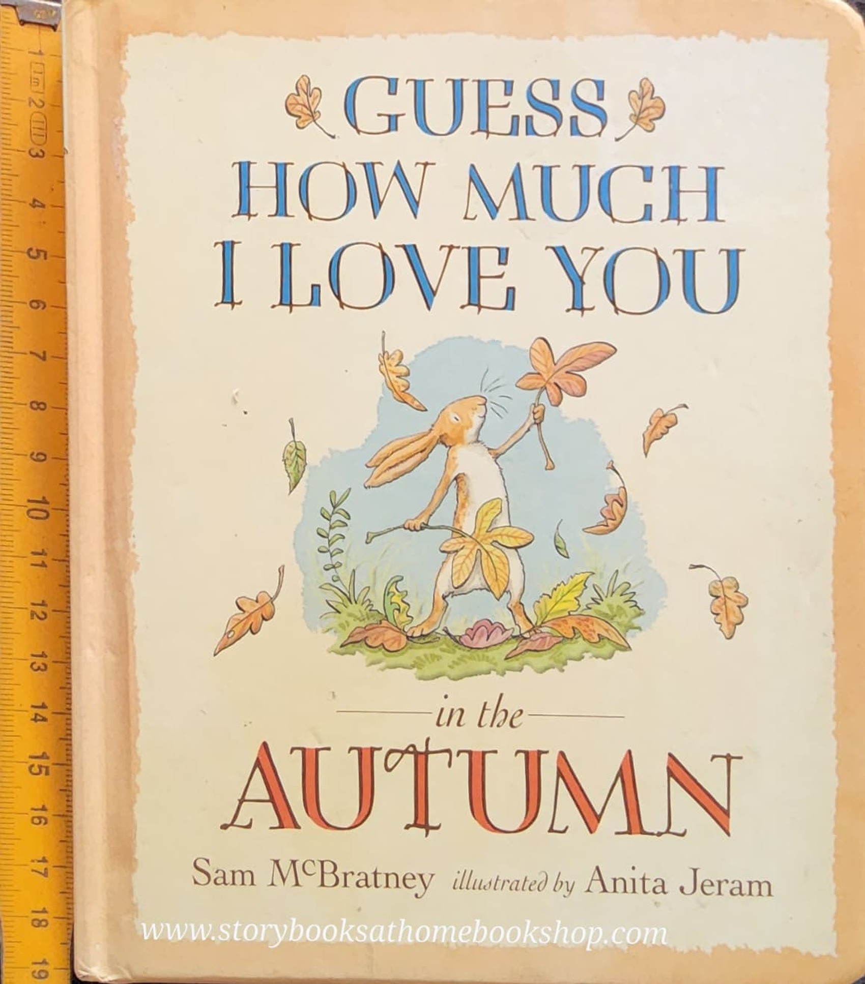 BOARD BOOK** 🍅🍅GUESS HOW MUCH I LOVE YOU IN THE AUTUMN BY SAM McBratney
