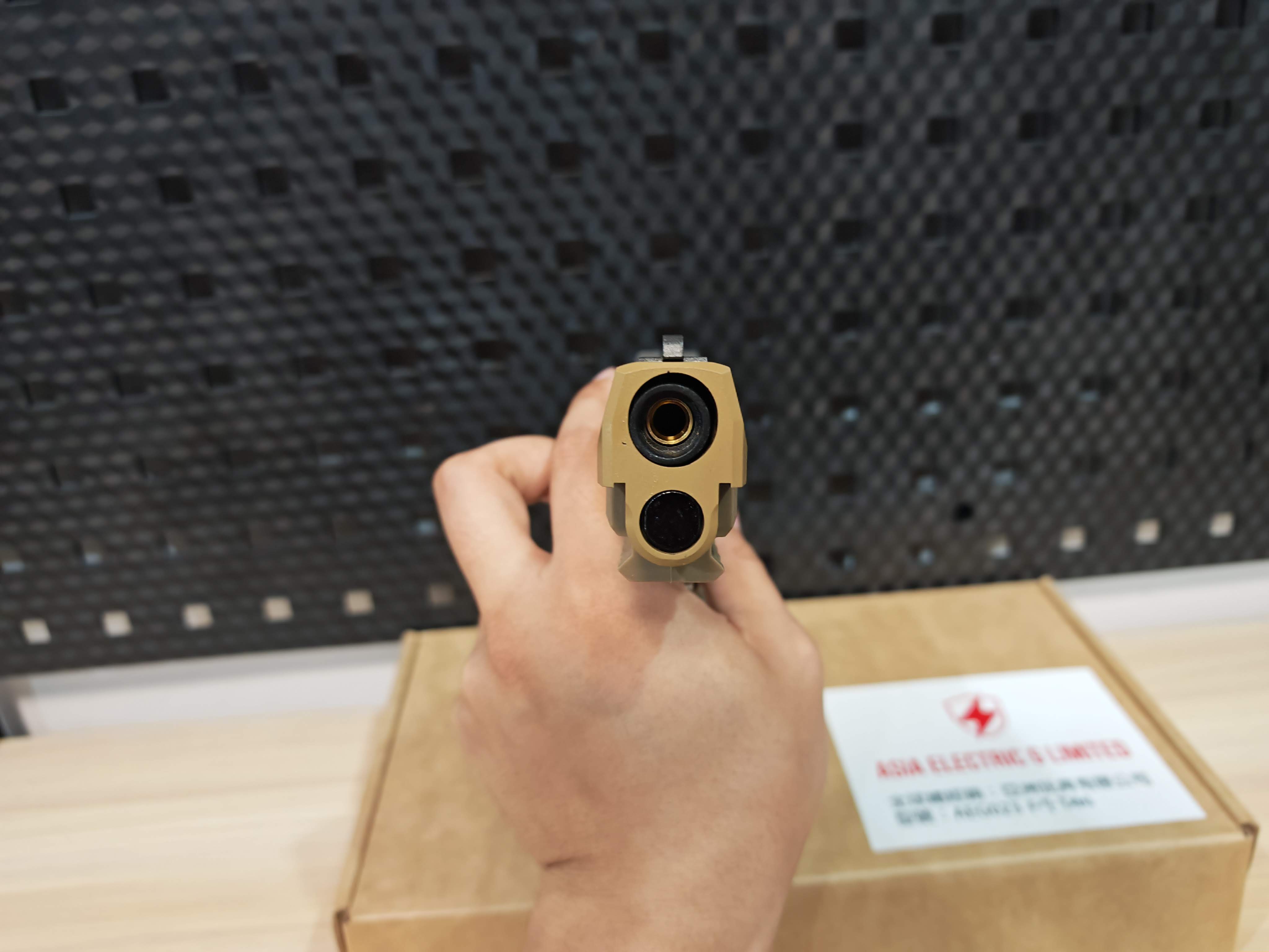 WE Sig Sauer P320 M17 สีทราย GBB BB Gun บีบีกัน แบบแก๊ส ปืนอัดลม มือสอง Airsoft Gun