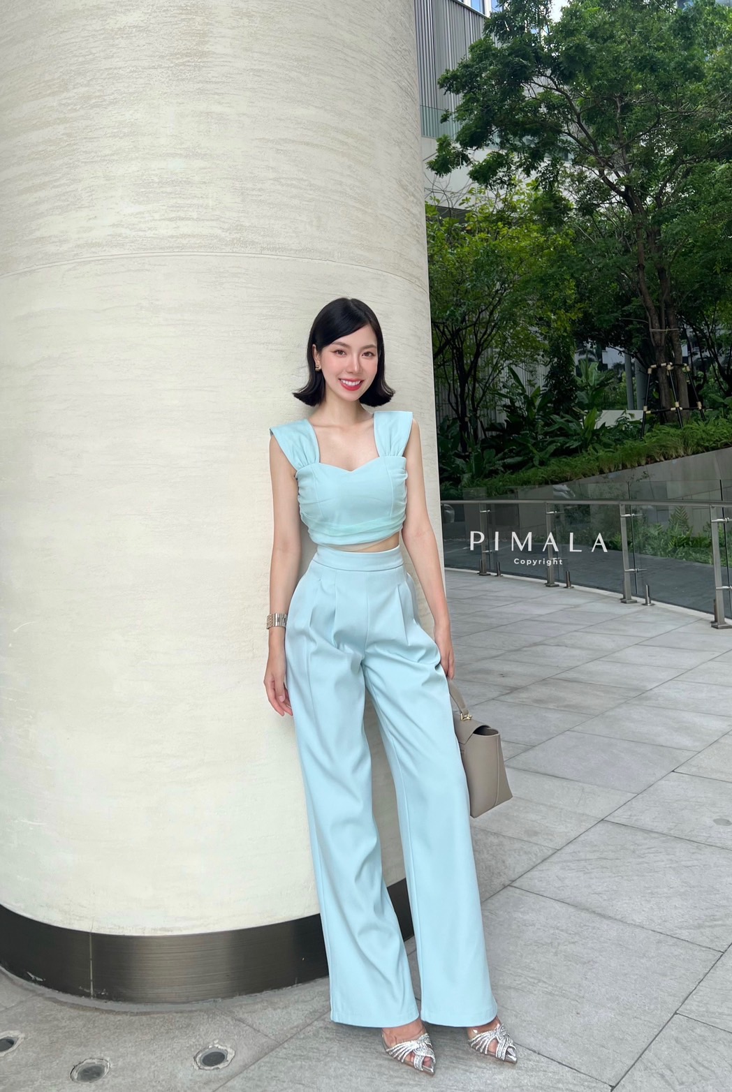 SETเสื้อ+กางเกงขายาว