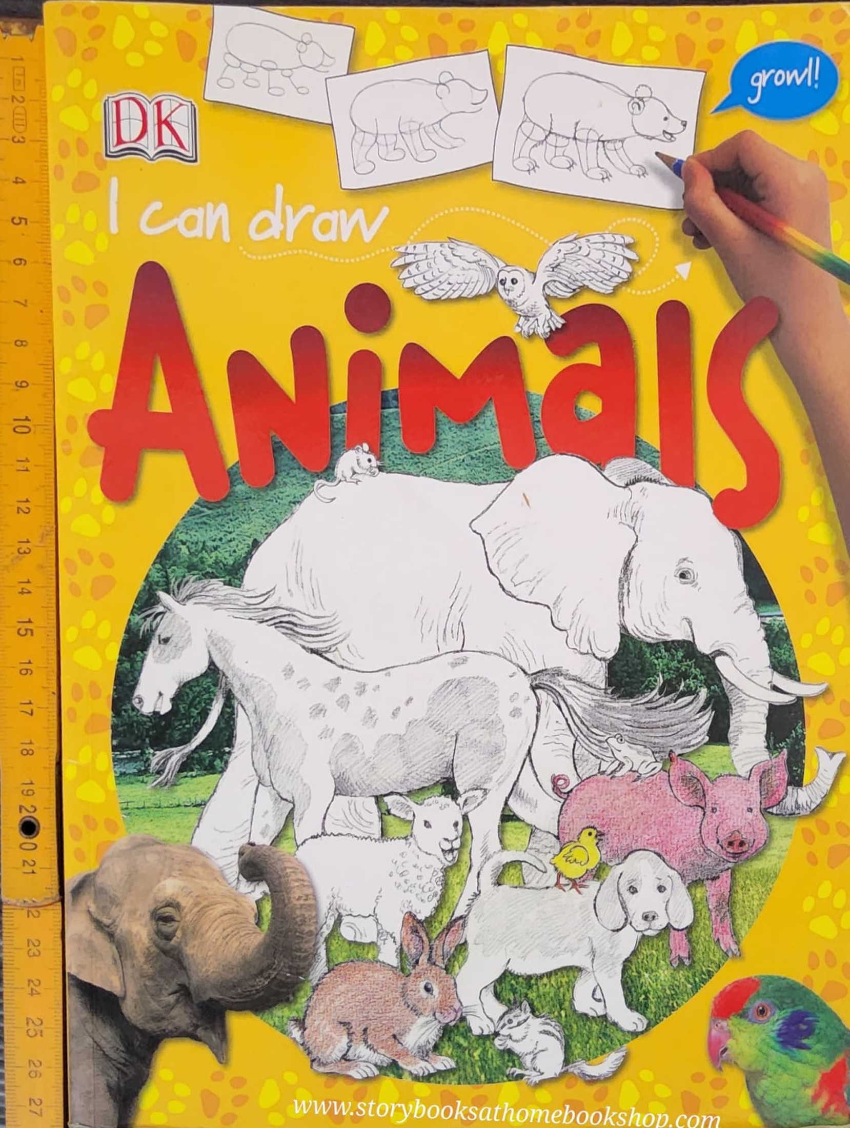 หนังสือนิทานปกอ่อน** 🍓🍓 I CAN DRAW ANIMALS