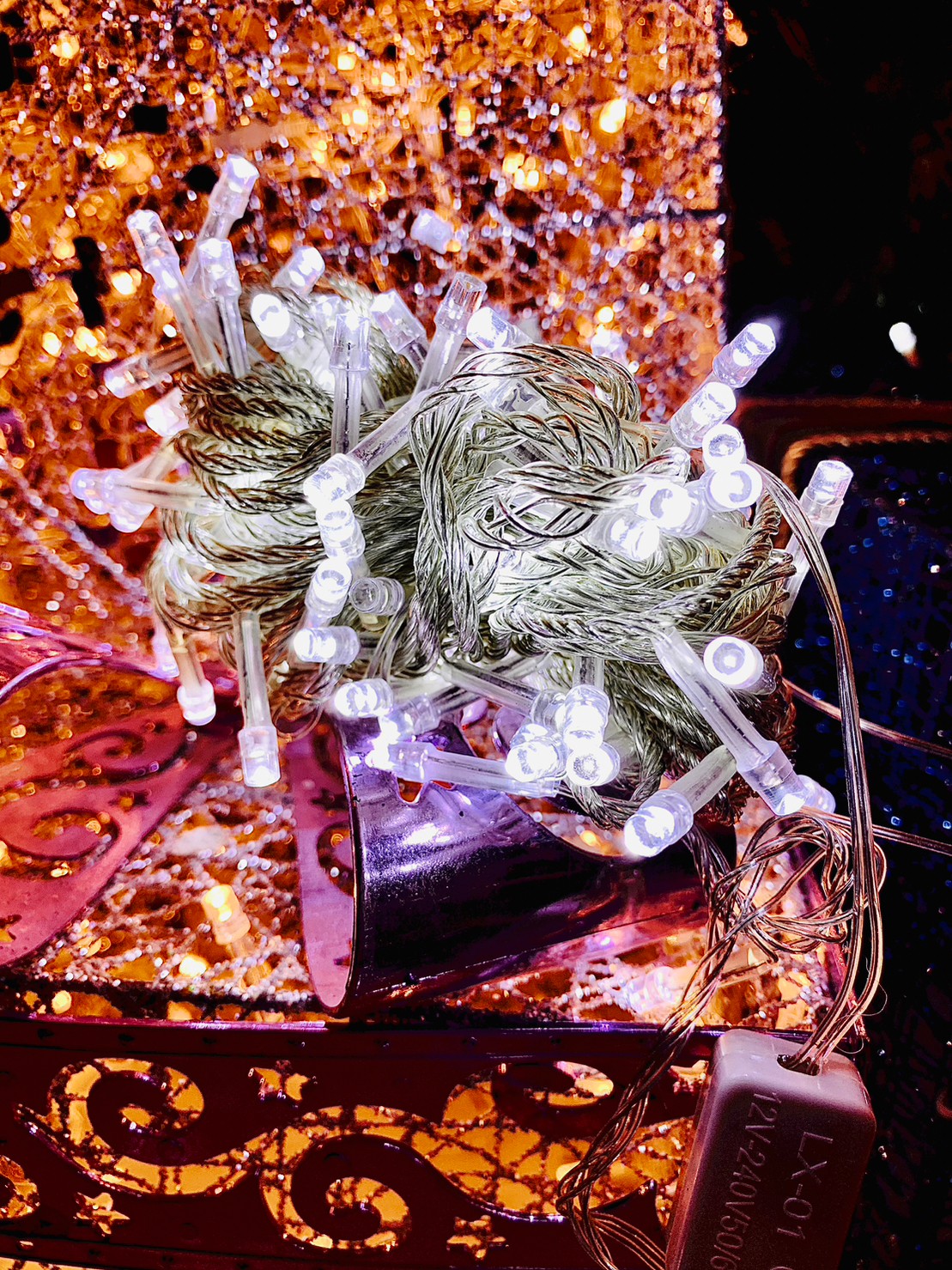 ไฟคริสต์มาสโดยเฉพาะเกรดA. 8เมตร เลือกสีได้