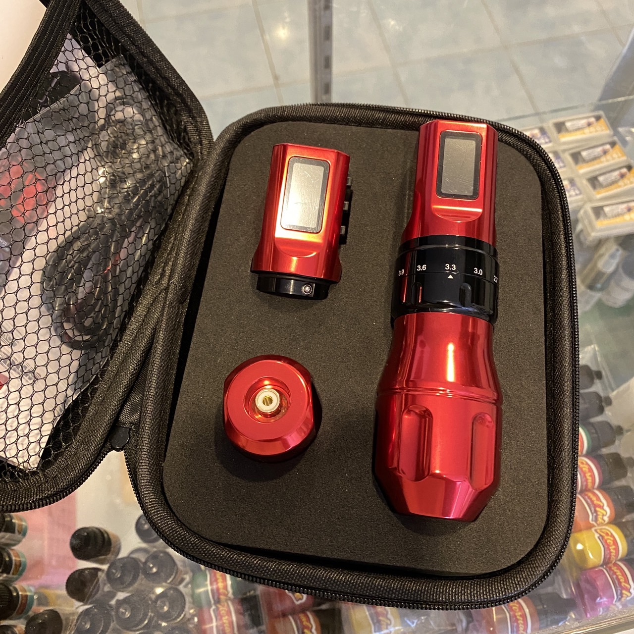 INKONE PRICK เครื่องสักฮอคเพนไร้สาย ปรับสโตกได้