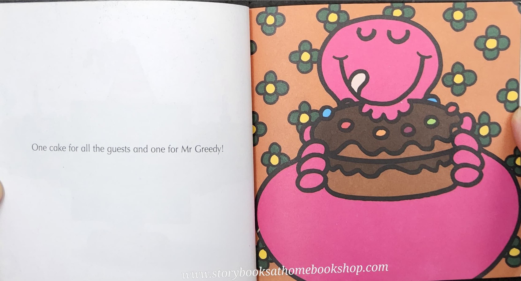 หนังสือ Bestseller Small book** **หนังสือนิทานปกอ่อน** 👉LITTLE MISS&MR.MEN👍 🍅🍅MR.BIRTHDAY by Roger Hargreaues ปกกริทเตอร์