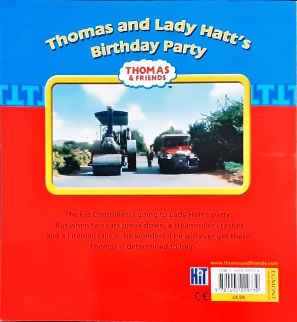 หนังสือนิทานปกอ่อน ** 🍅🍓 Thomas and Lady Hatt's Birthday Party