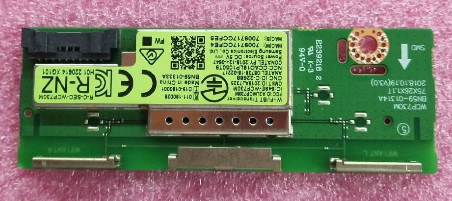 ตัวรับสัญญาณไวไฟทีวี ซัมซุง SAMSUNG ของแท้ถอดจากเครื่อง รุ่น UA50AU7002KXXT พาร์ท BN59-01333A